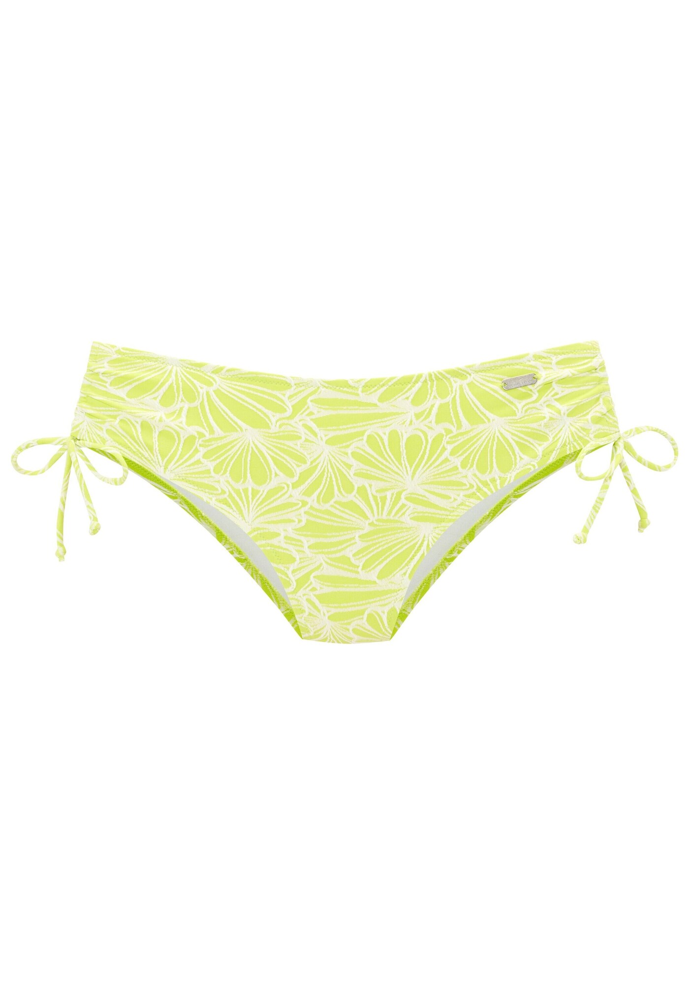 VENICE BEACH Bikini nadrágok  világoszöld / fehér akciós termékkép 1