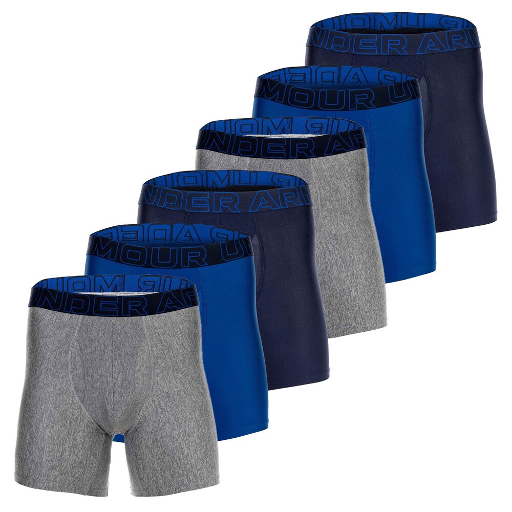 Under Armour Sportunterhose Herren Größe 5XL blau / navy / graumeliert / schwarz