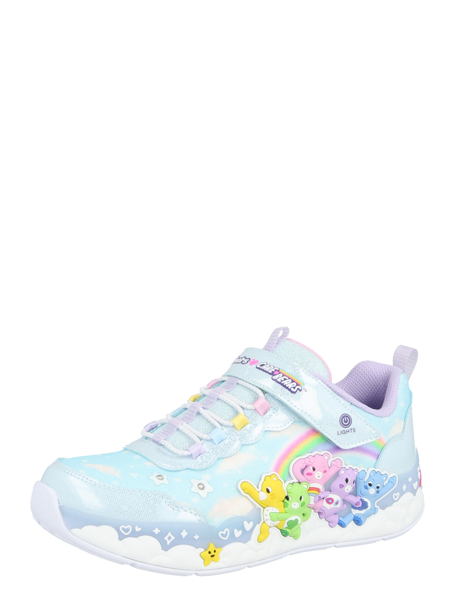 SKECHERS Tenisky 'HUGS N SNUGS'  svetlomodrá / žltá / levanduľová / ružová