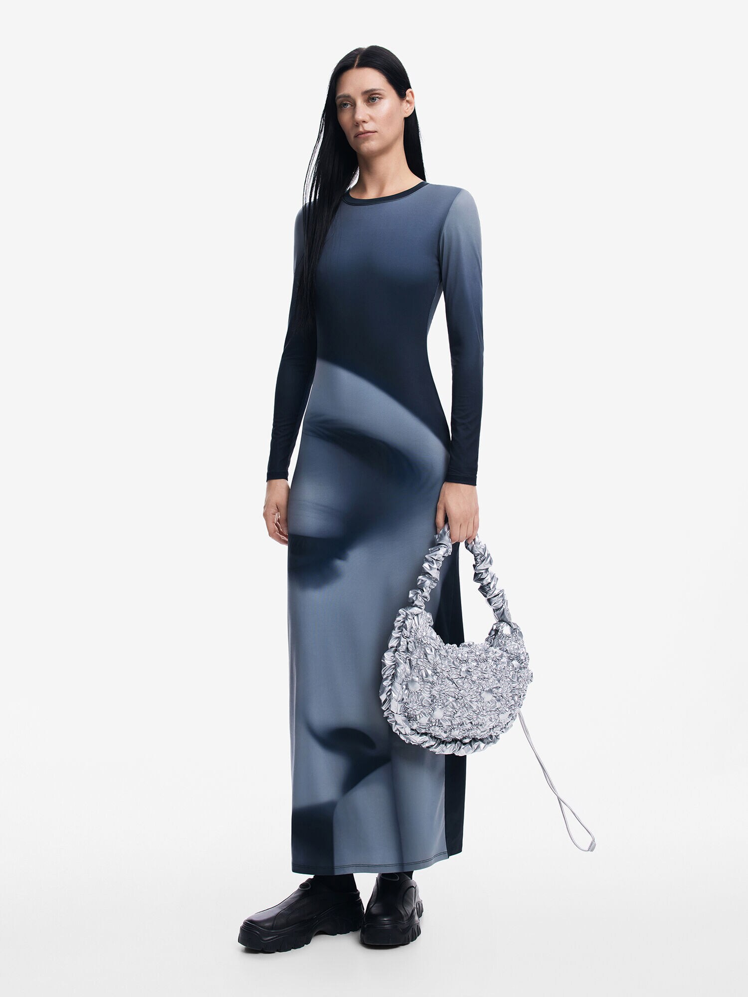 Desigual Ruha  galambkék / fekete termék 2. képe