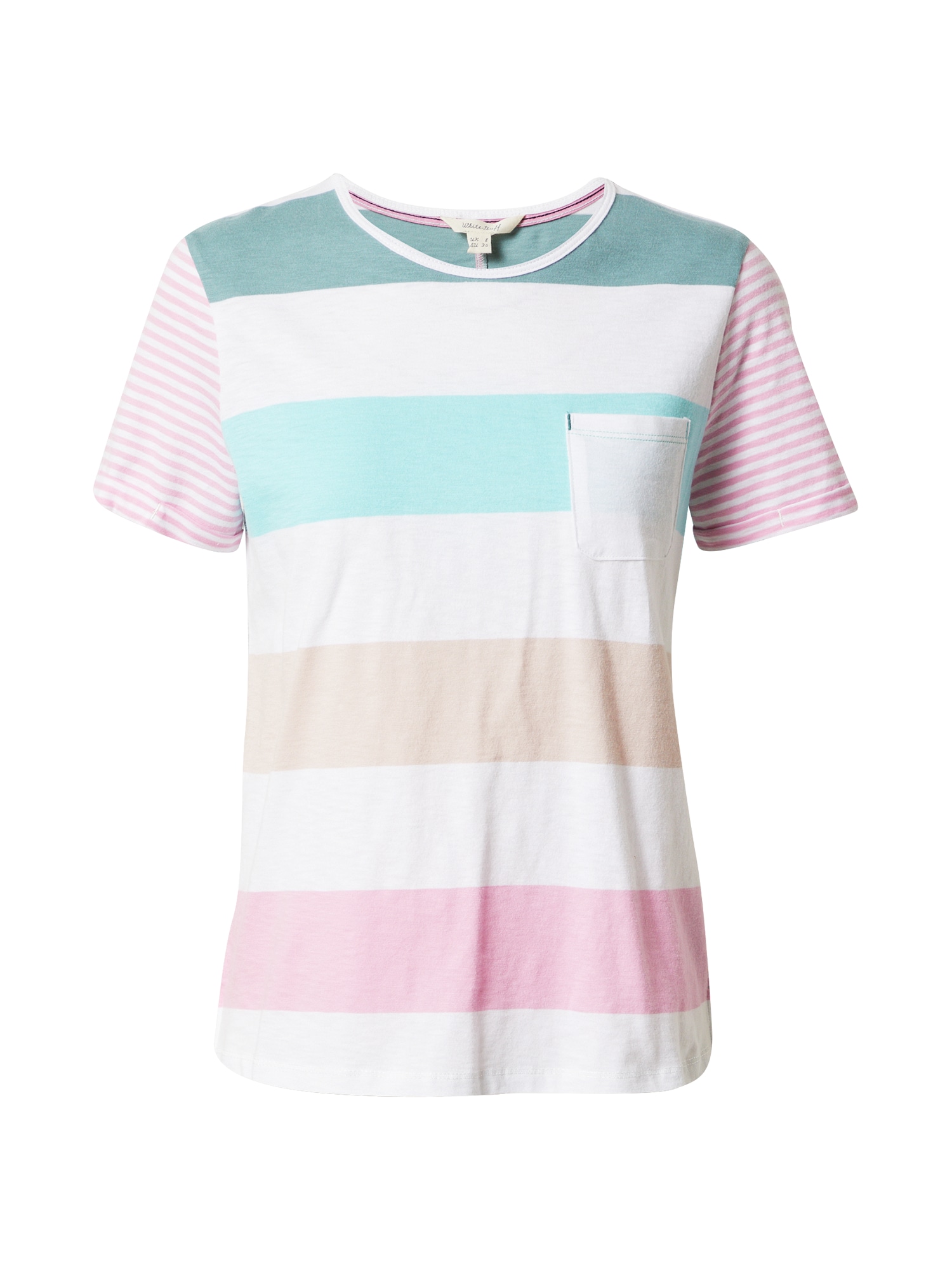 WHITE STUFF Marškinėliai šviesiai rožinė / pudros spalva / balta / pastelinė mėlyna / turkio spalva