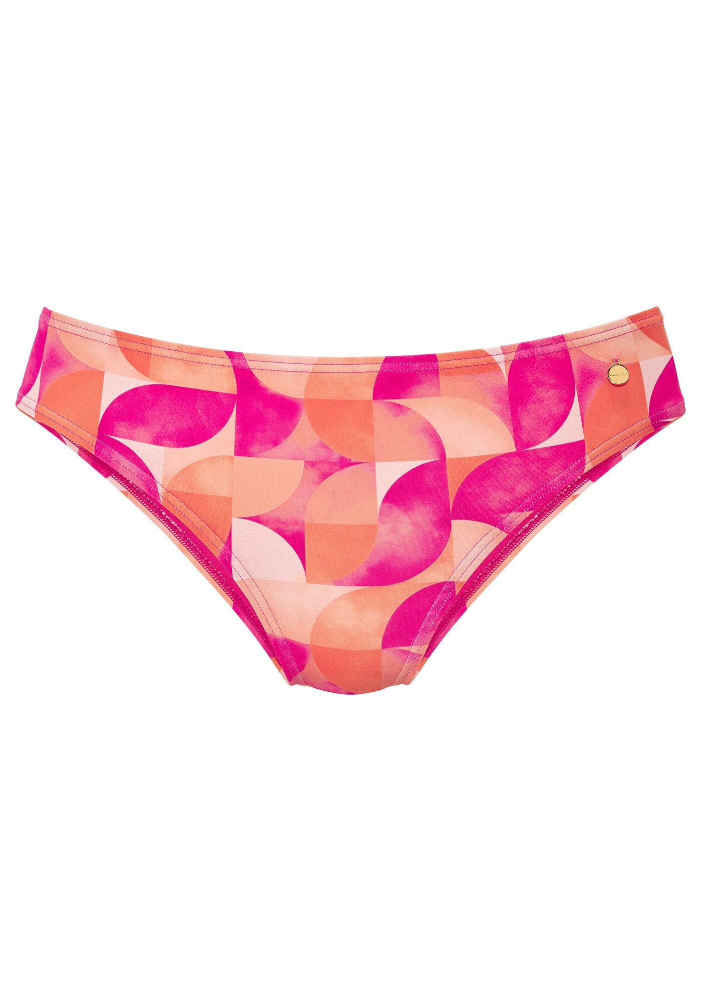 LASCANA Bikinové nohavičky  krémová / oranžová / ružová