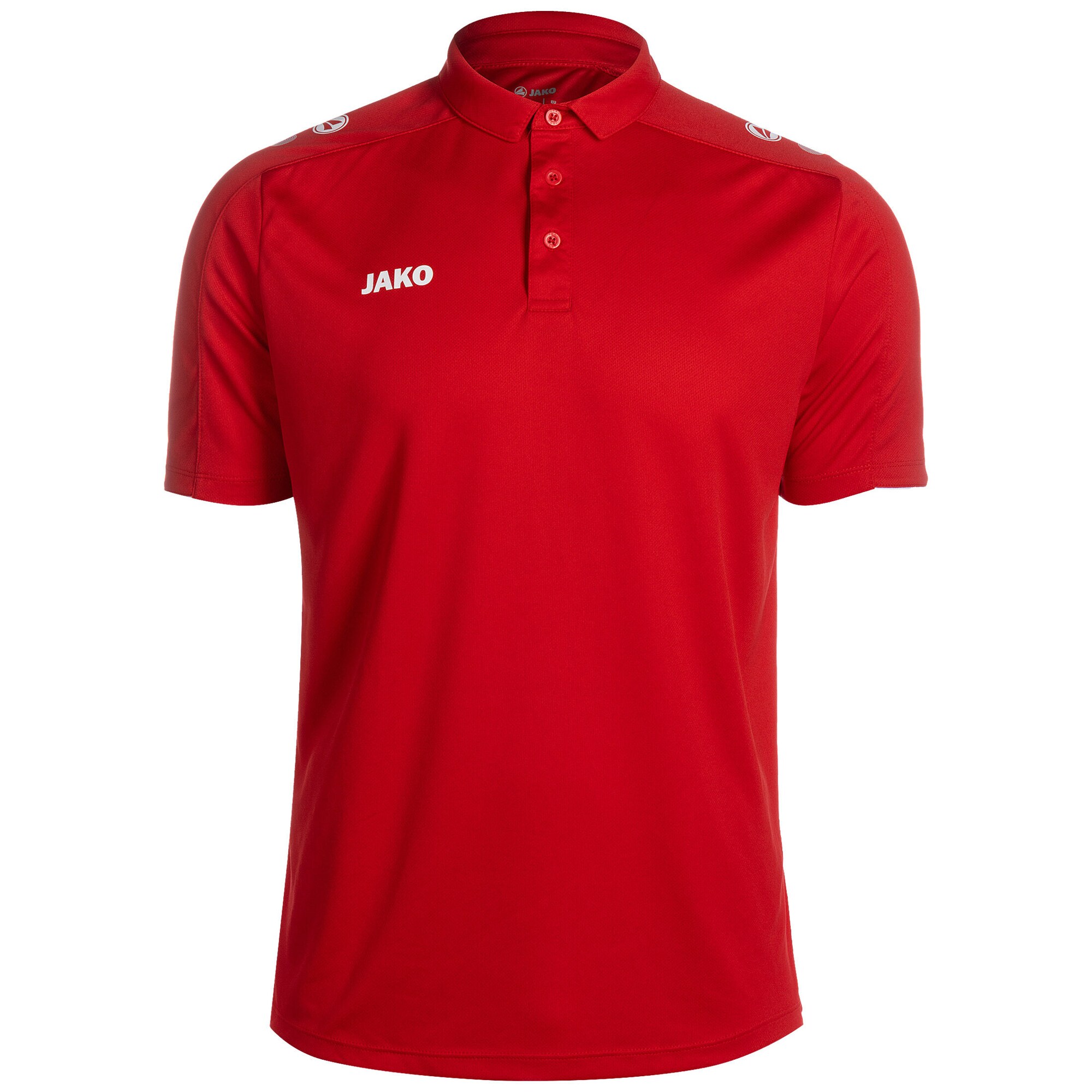JAKO Tricou funcțional  roșu / alb