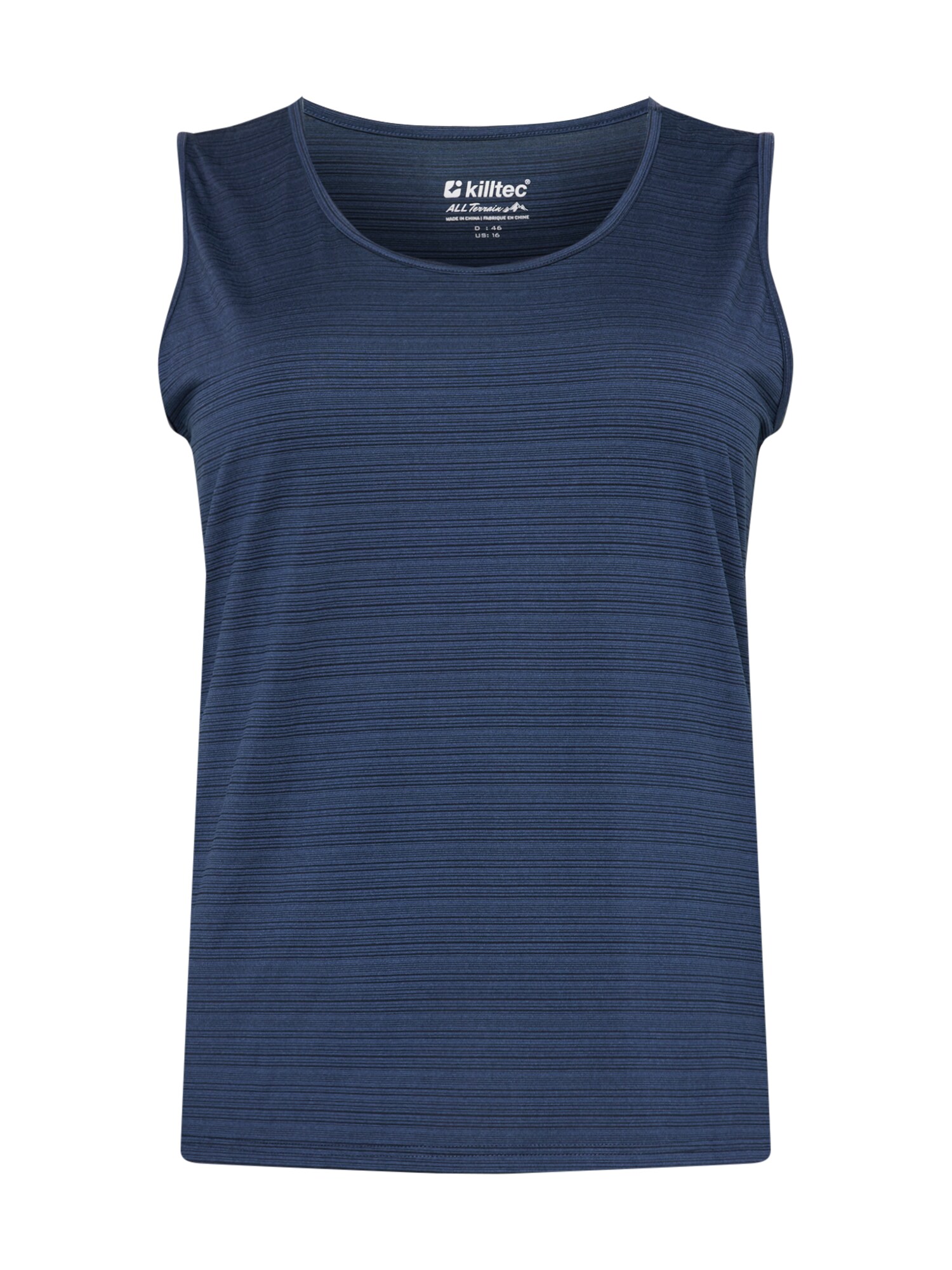 G.I.G.A. DX by killtec Sportiniai marškinėliai be rankovių tamsiai mėlyna jūros spalva / tamsiai mėlyna