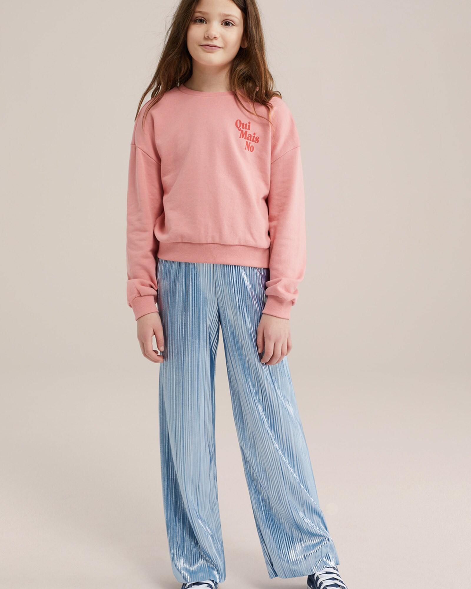 WE Fashion Tréning póló  lazac / sötétvörös termék 2. képe
