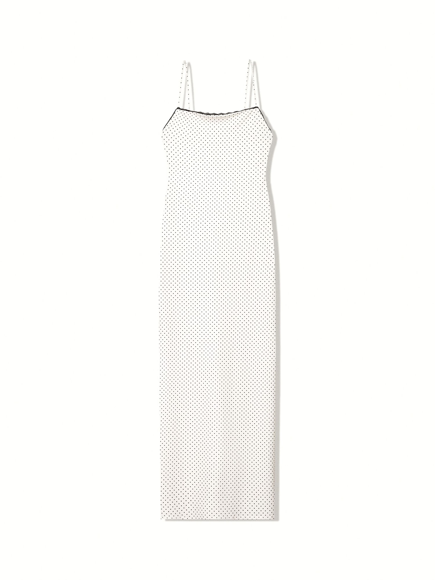 Bershka Rochie de vară  ecru / negru