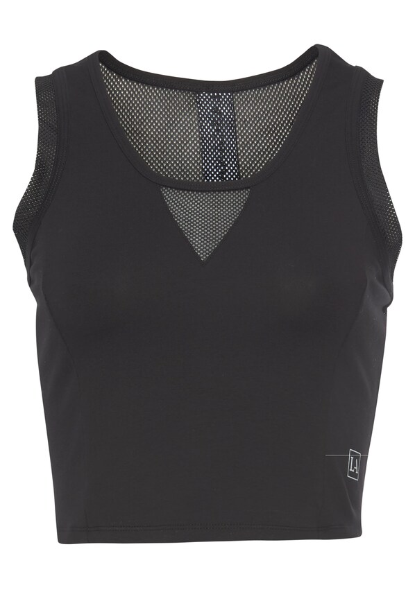 LASCANA ACTIVE, Sport top, fekete, 5 kép a 6 közül