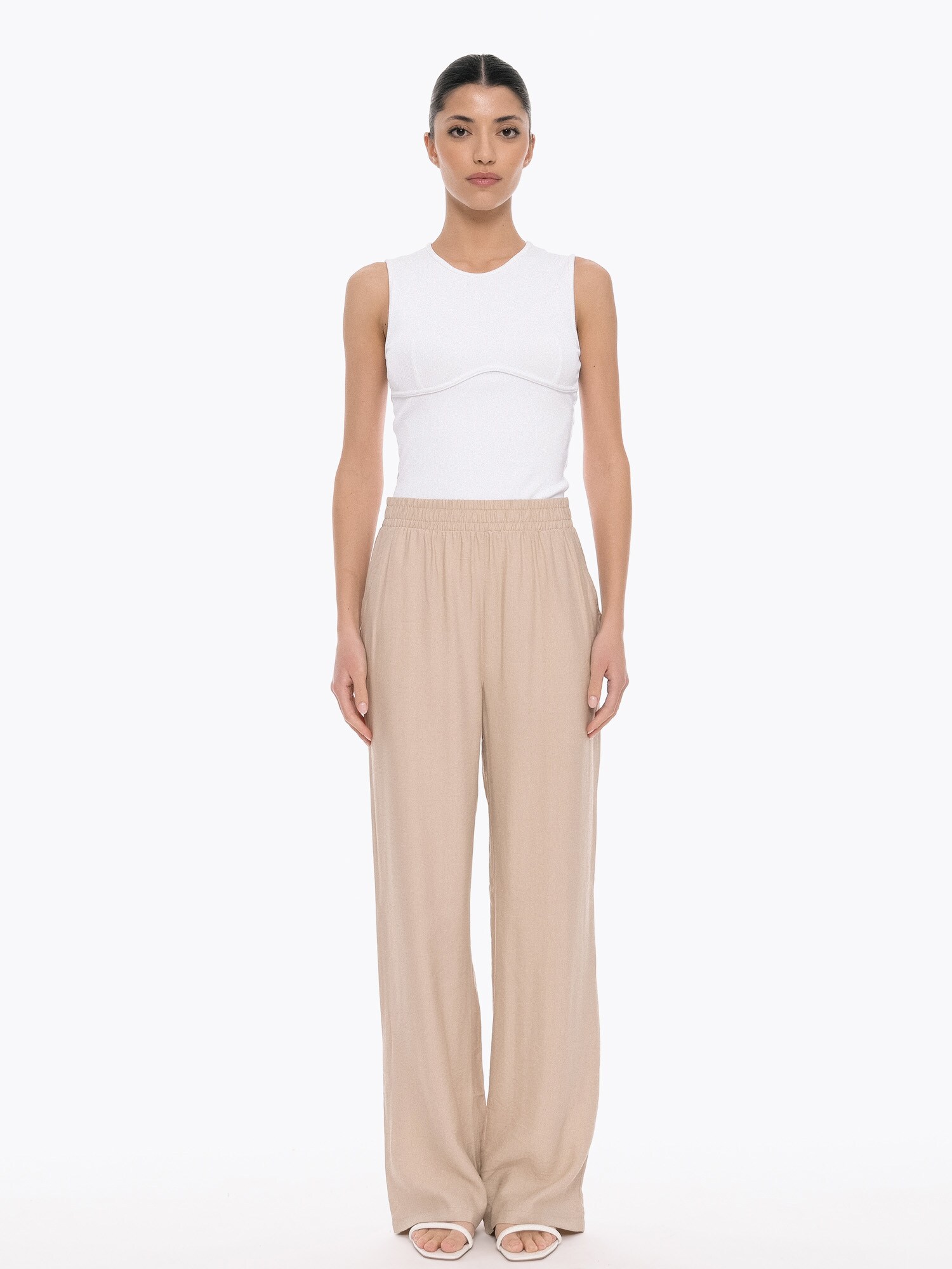 4TAILORS Pantaloni Sundae bej