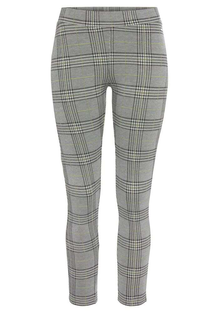 LASCANA Leggings Damen Größe M gelb / grau / schwarz