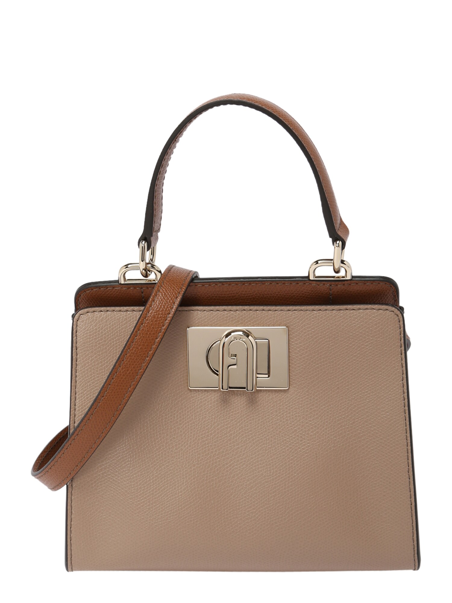 FURLA Poșete  ocru / grej / negru