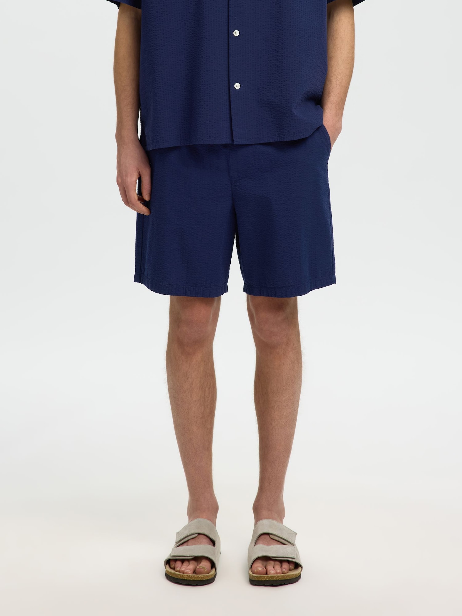 SELECTED Pantalón  azul oscuro