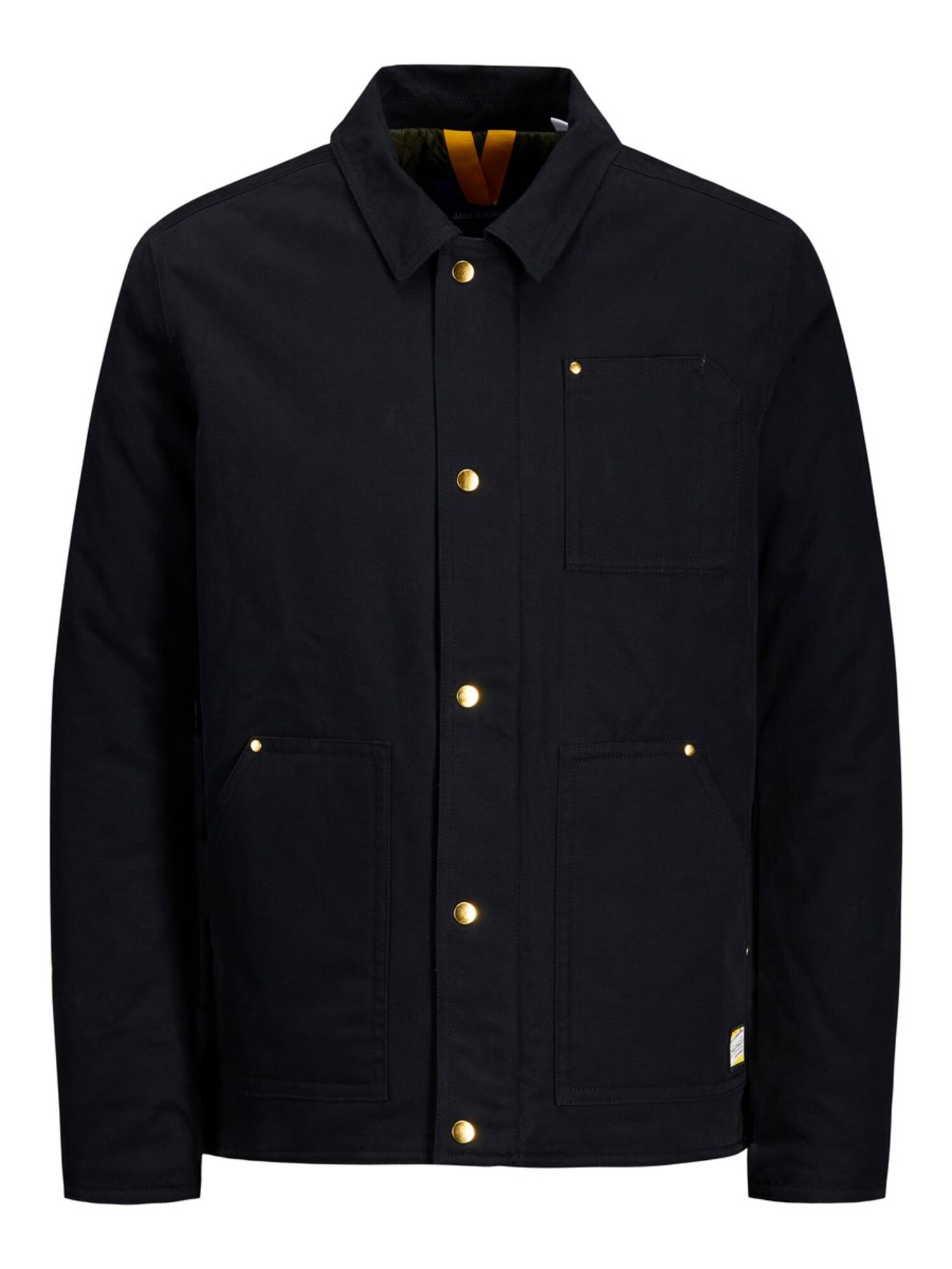 JACK & JONES Demisezoninė striukė 'WALLY'  juoda