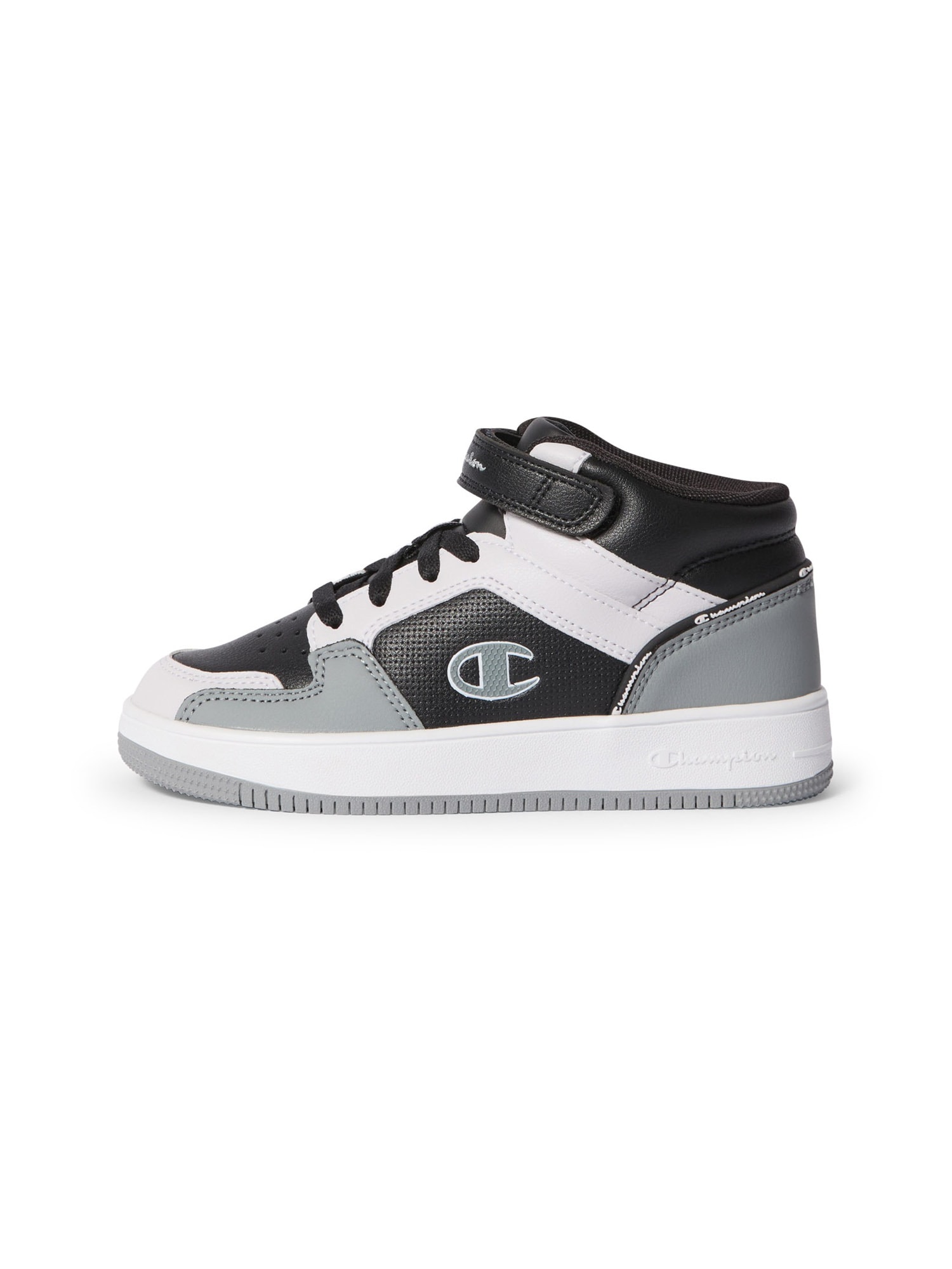 Champion Sneaker REBOUND 2.0 gri / negru / alb