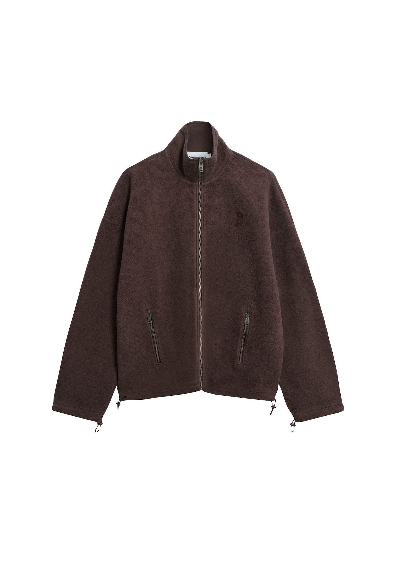ARMEDANGELS Jachetă  fleece maro închis