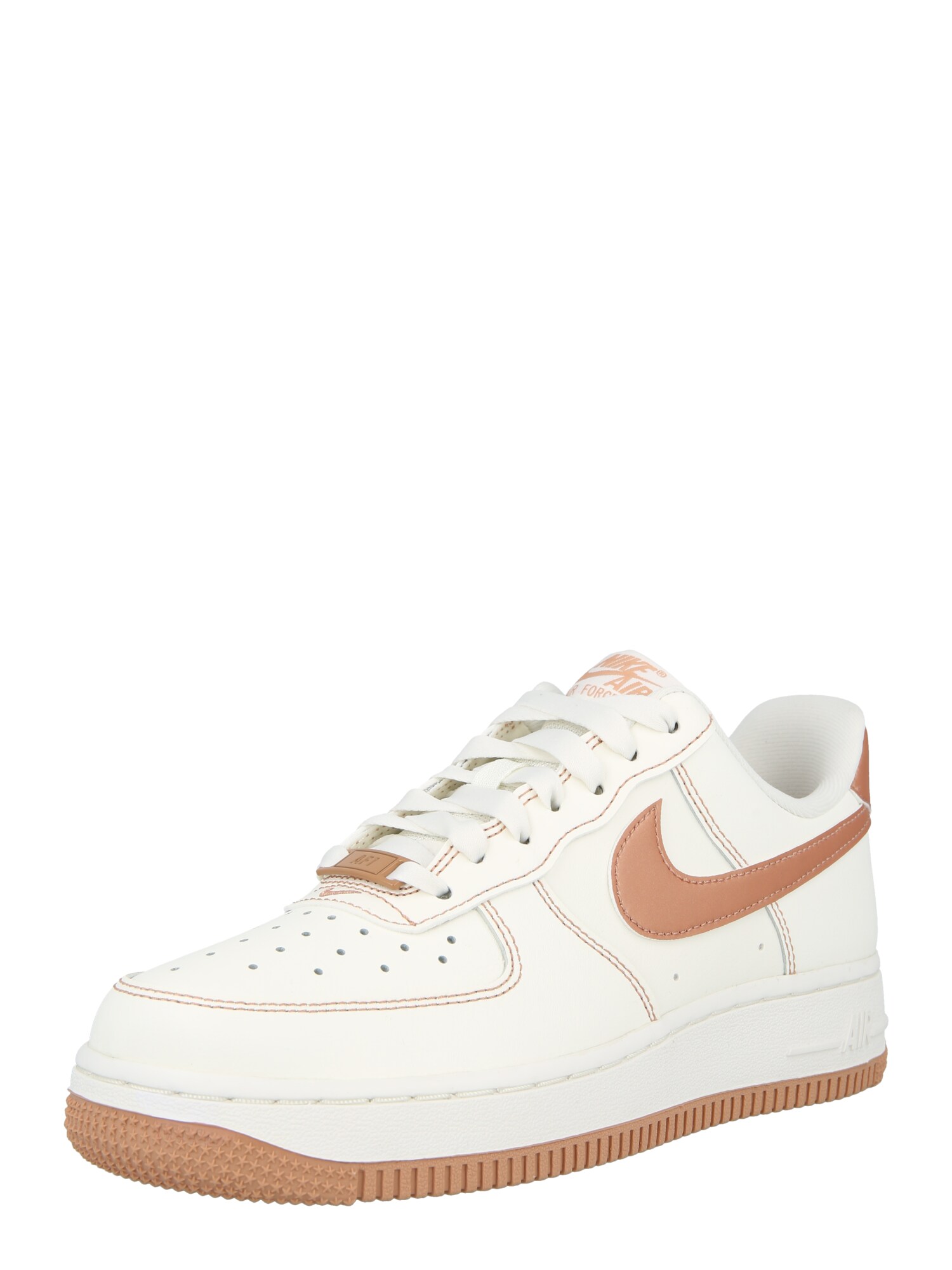 Nike Sportswear Sneaker low 'AIR FORCE 1 '07'  ecru / maro