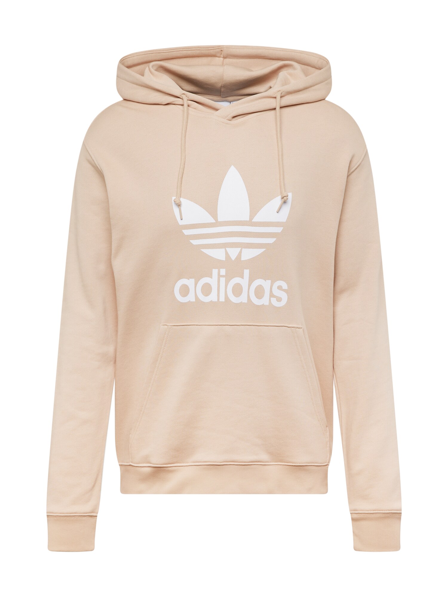 ADIDAS ORIGINALS Sweatshirt 'Adicolor Classics Trefoil'  beige / hvid