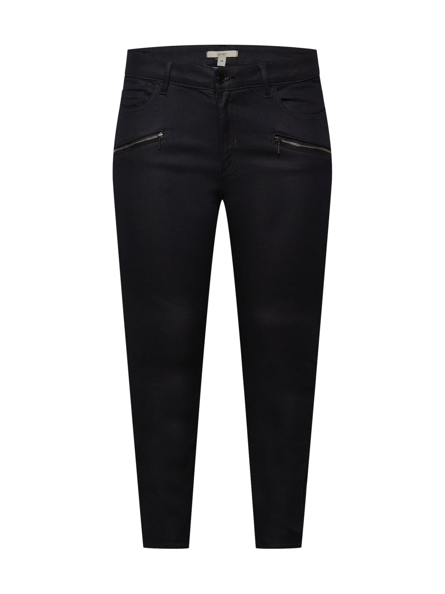 Esprit Curves Džinsai juodo džinso spalva