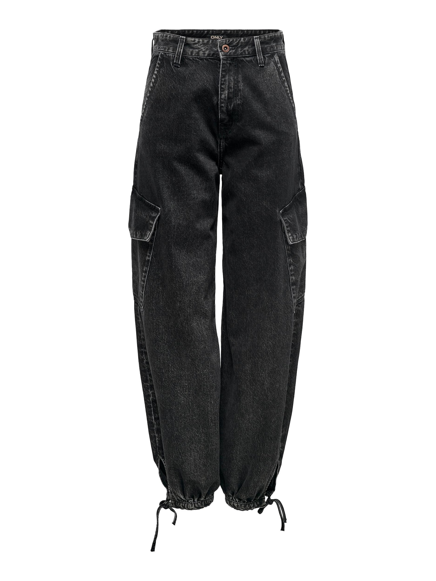 ONLY Darbinio stiliaus džinsai 'Pernille' juodo džinso spalva