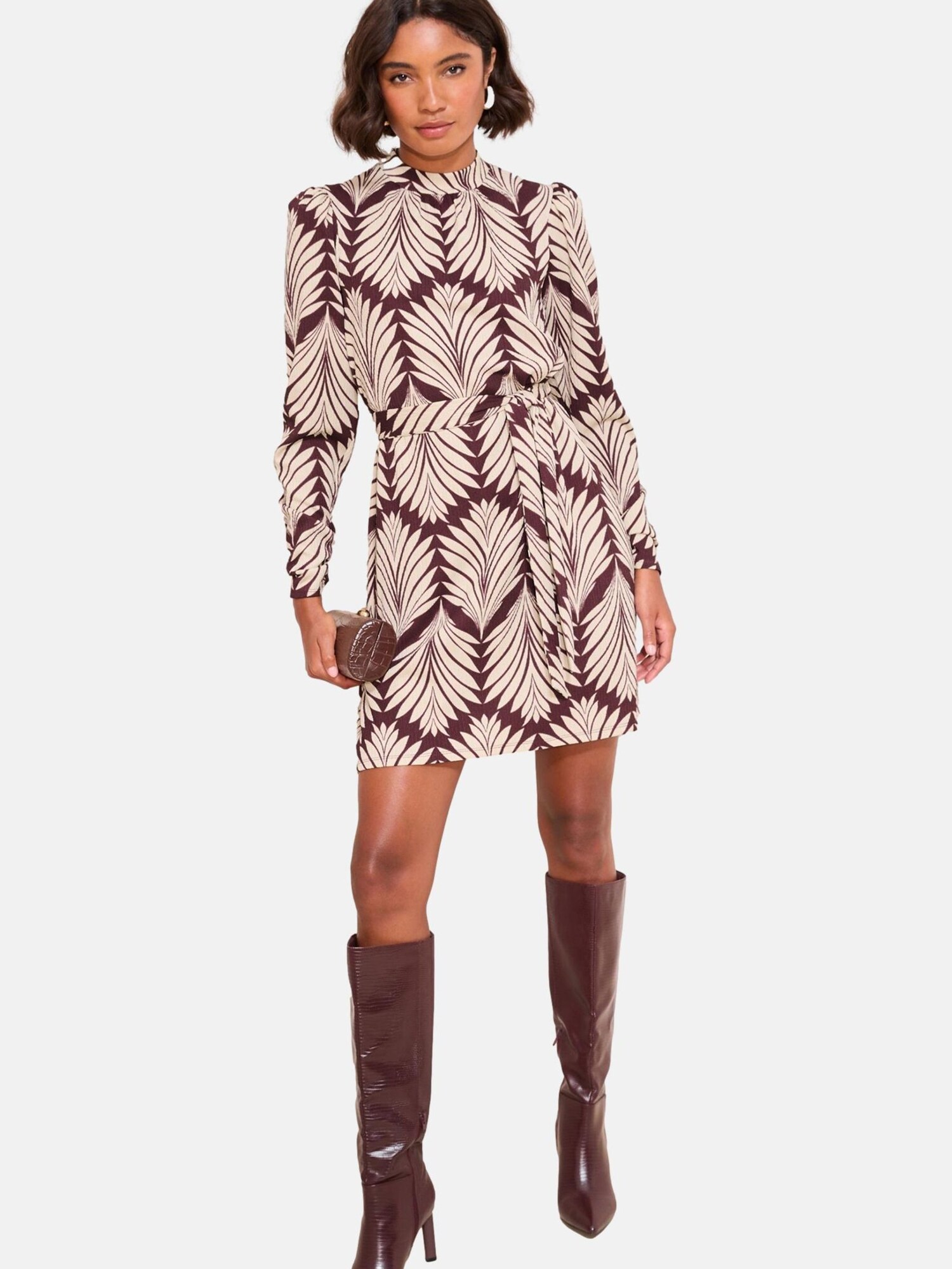 Friends Like These Rochie  ecru / ciclam