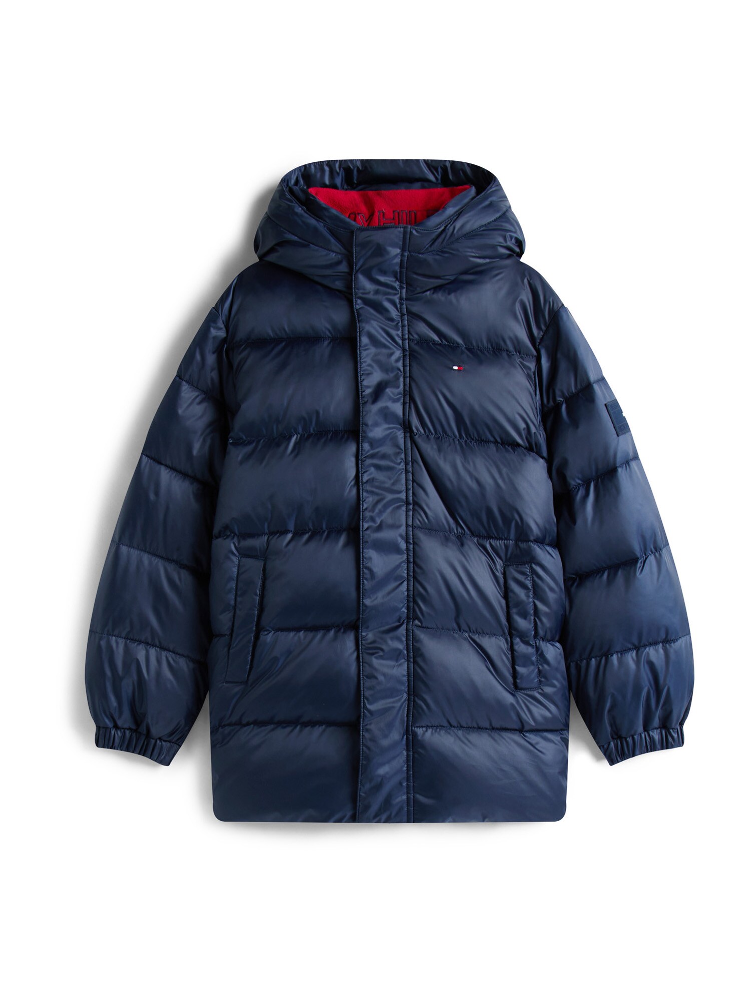 TOMMY HILFIGER Zimná bunda 'Essential'  námornícka modrá