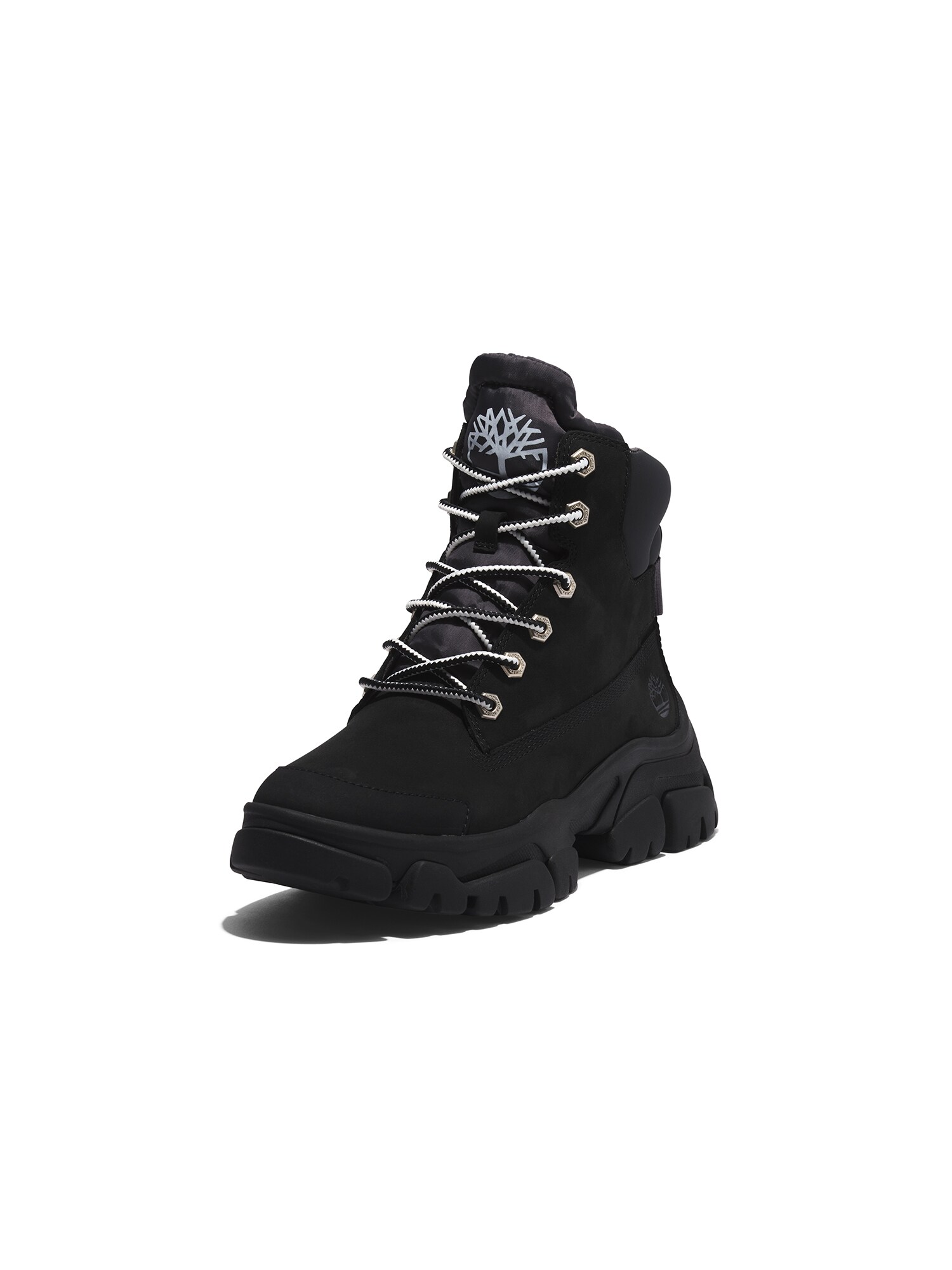 TIMBERLAND Šnurovacie členkové čižmy 'Adley'  čierna