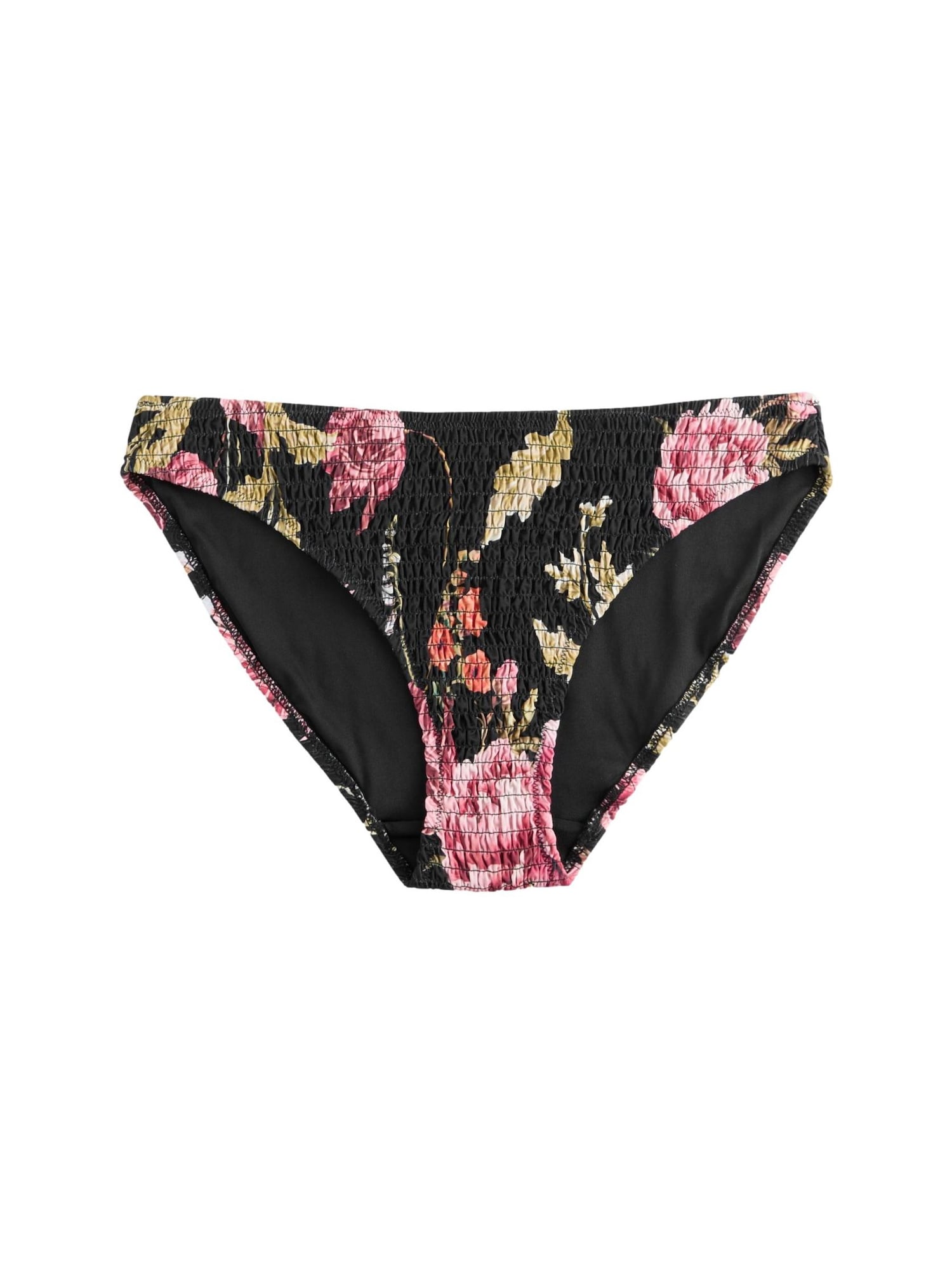Next Slip costum de baie  verde / roz / roz pal / negru