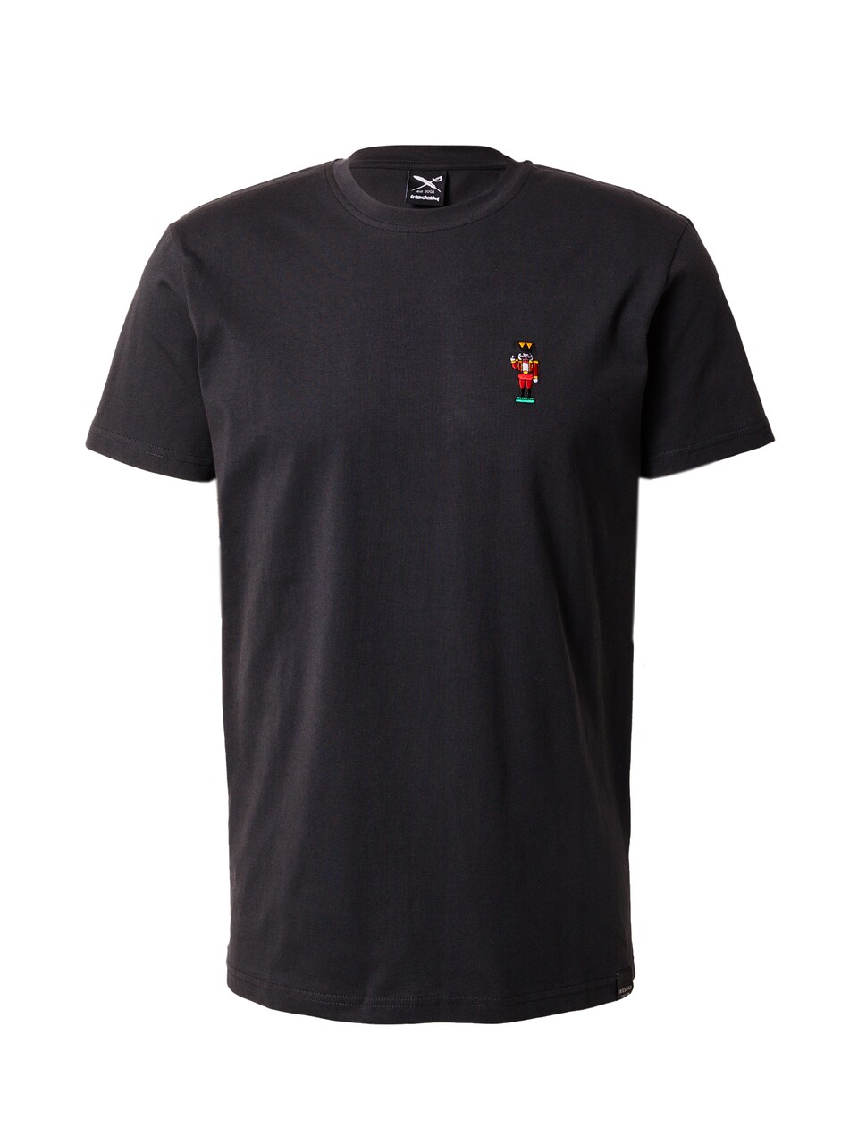 T-shirt 'Nutcrax' marinblå / grön / orange