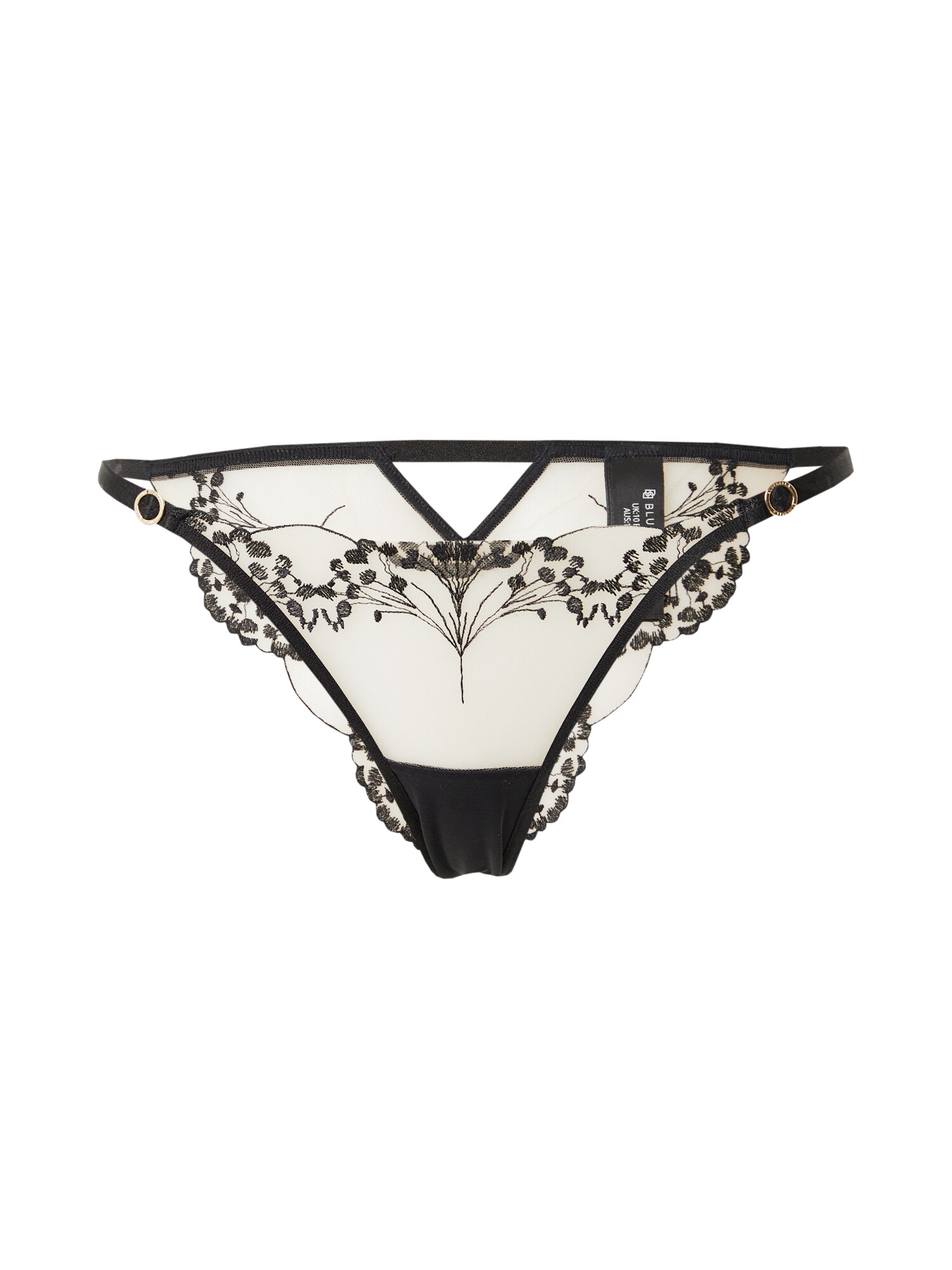 Bluebella Slip Marisa  bej deschis / negru