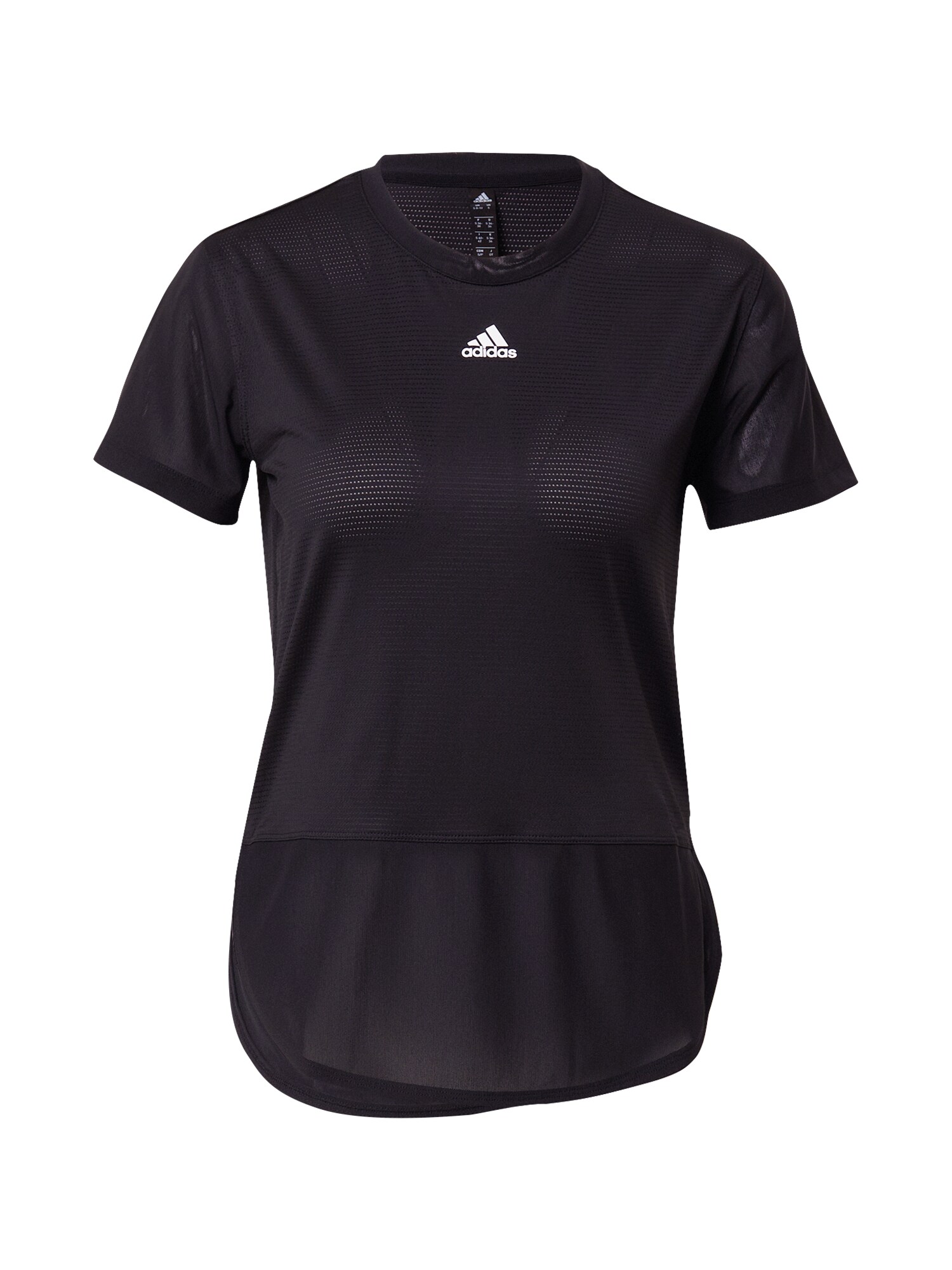 ADIDAS PERFORMANCE Sportiniai marškinėliai  balta / juoda