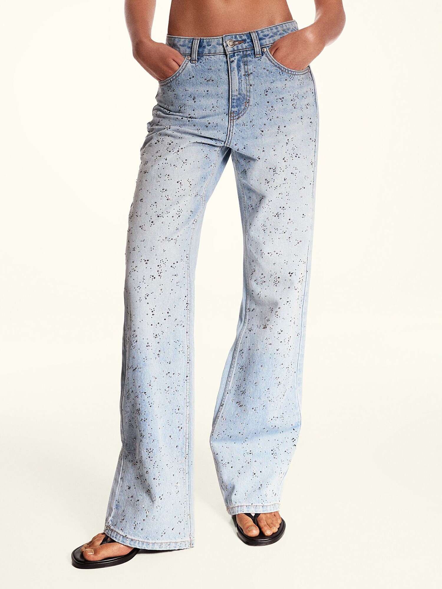 Bershka Farmer '90'S' világoskék termék 2. képe