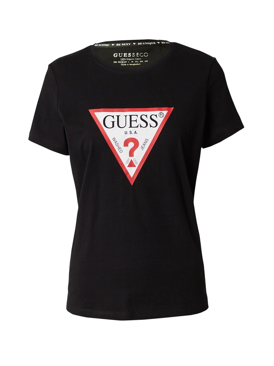 T-shirt röd / svart