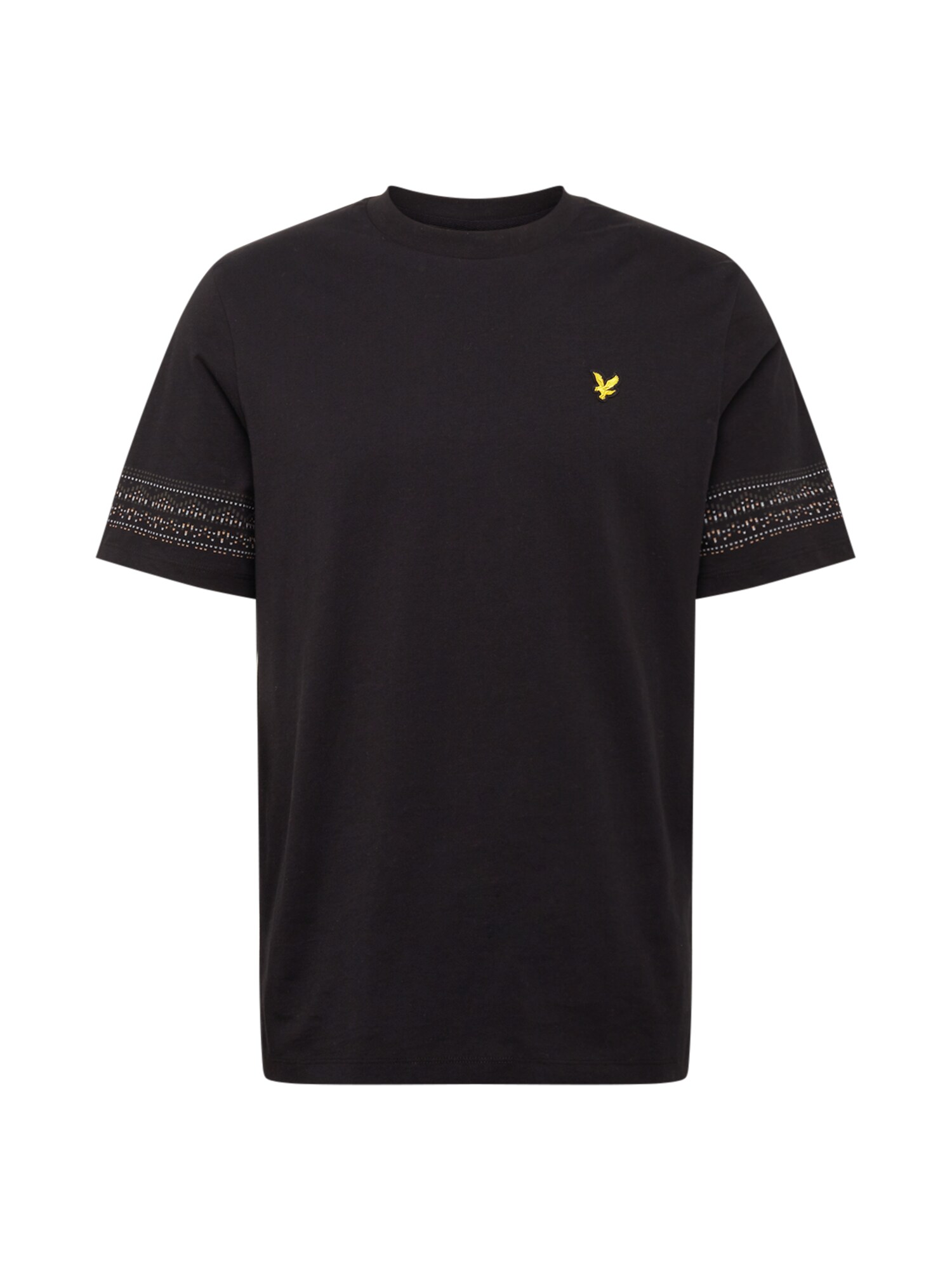 Lyle & Scott Marškinėliai 'Fairisle'  juoda