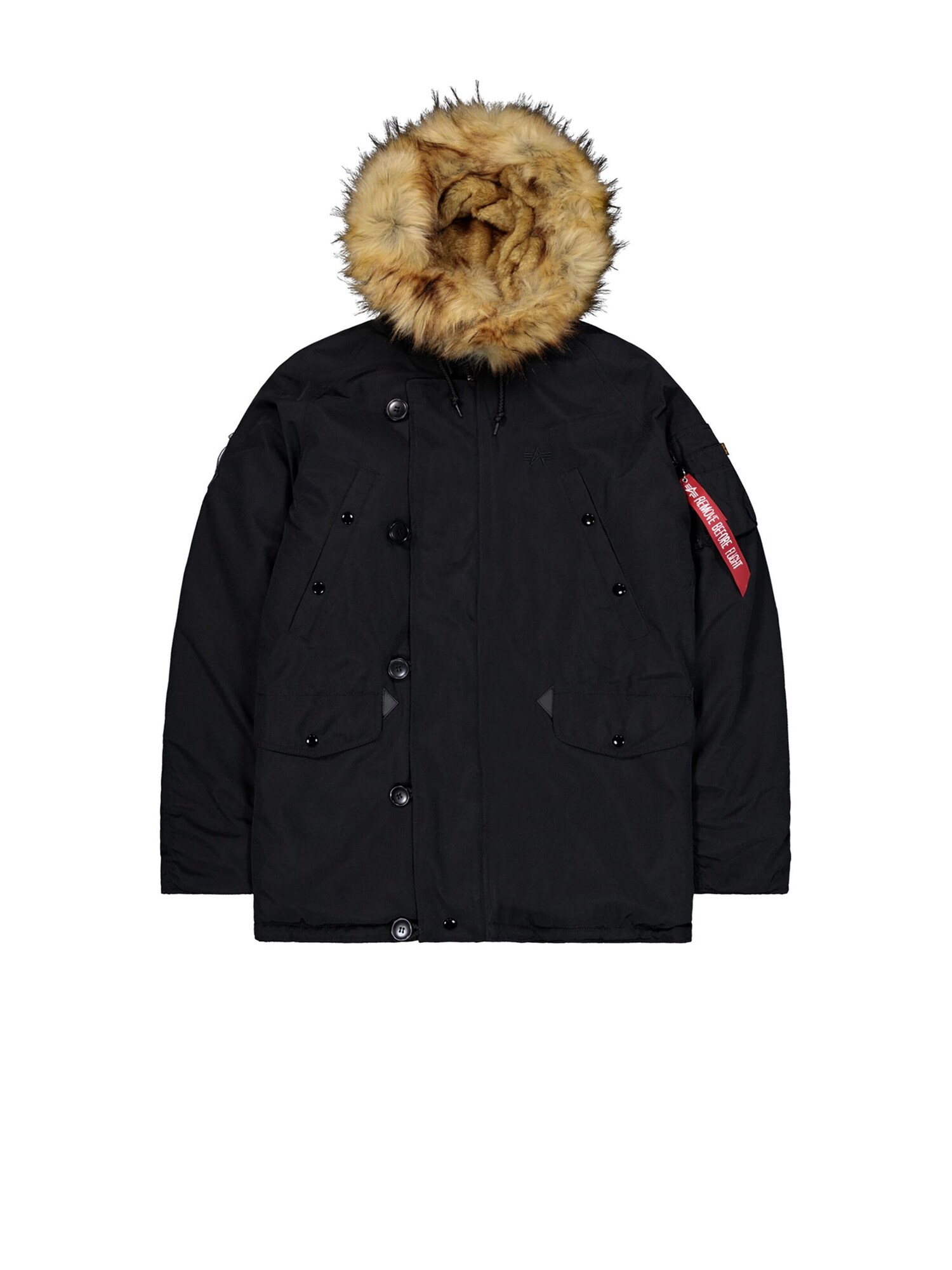 ALPHA INDUSTRIES Geacă de iarnă Explorer negru