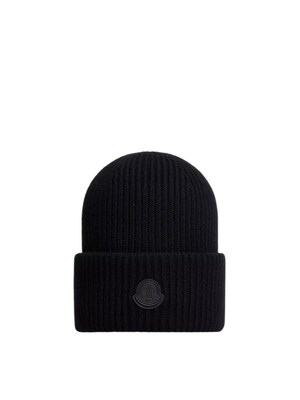 MONCLER Gorra 'Moncler Wollmütze'  negro