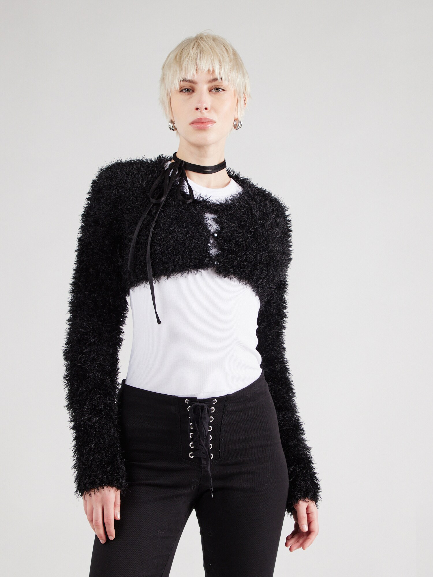 Monki Bolero  fekete termék 2. képe