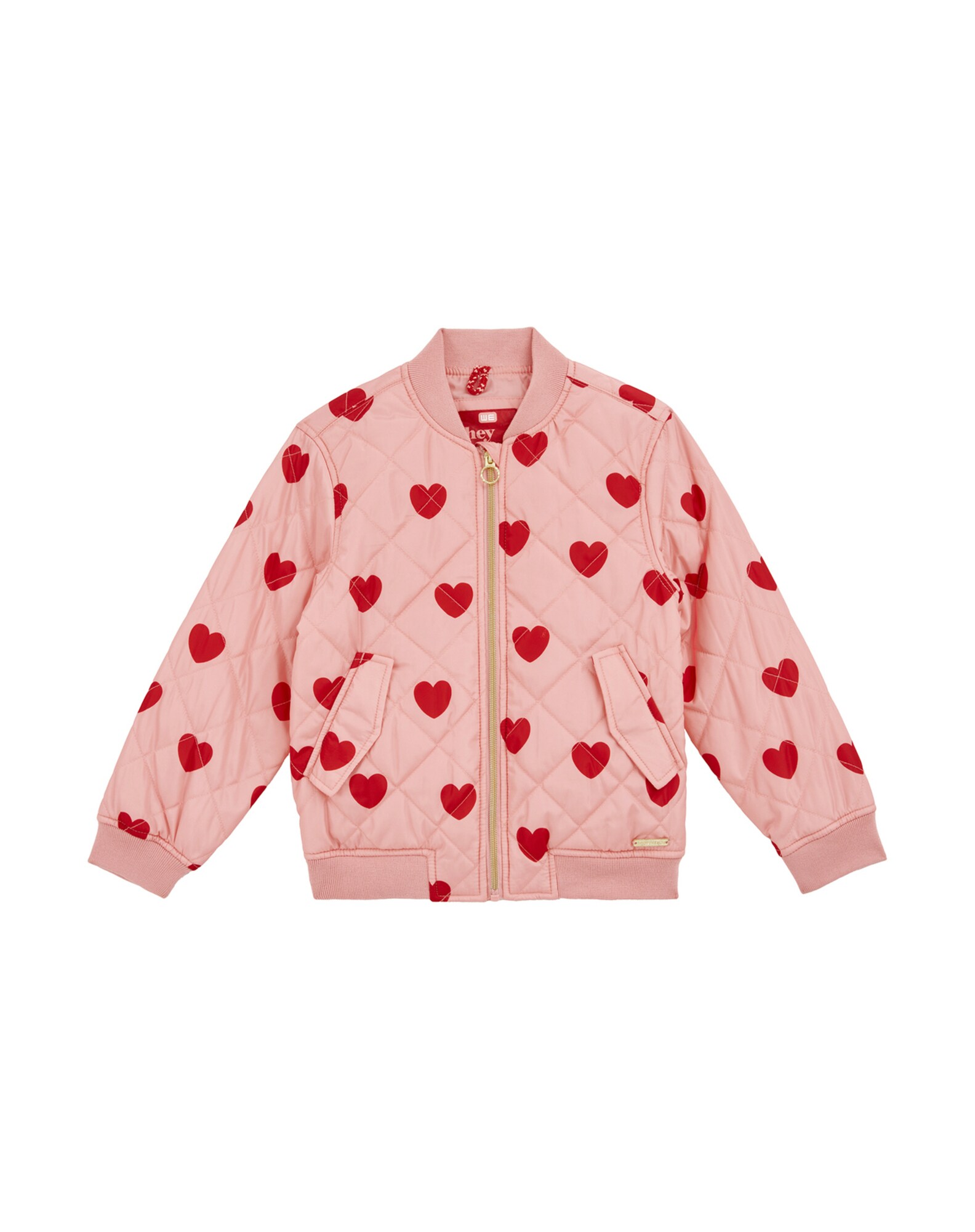 WE Fashion Geacă de primăvară-toamnă  roz deschis