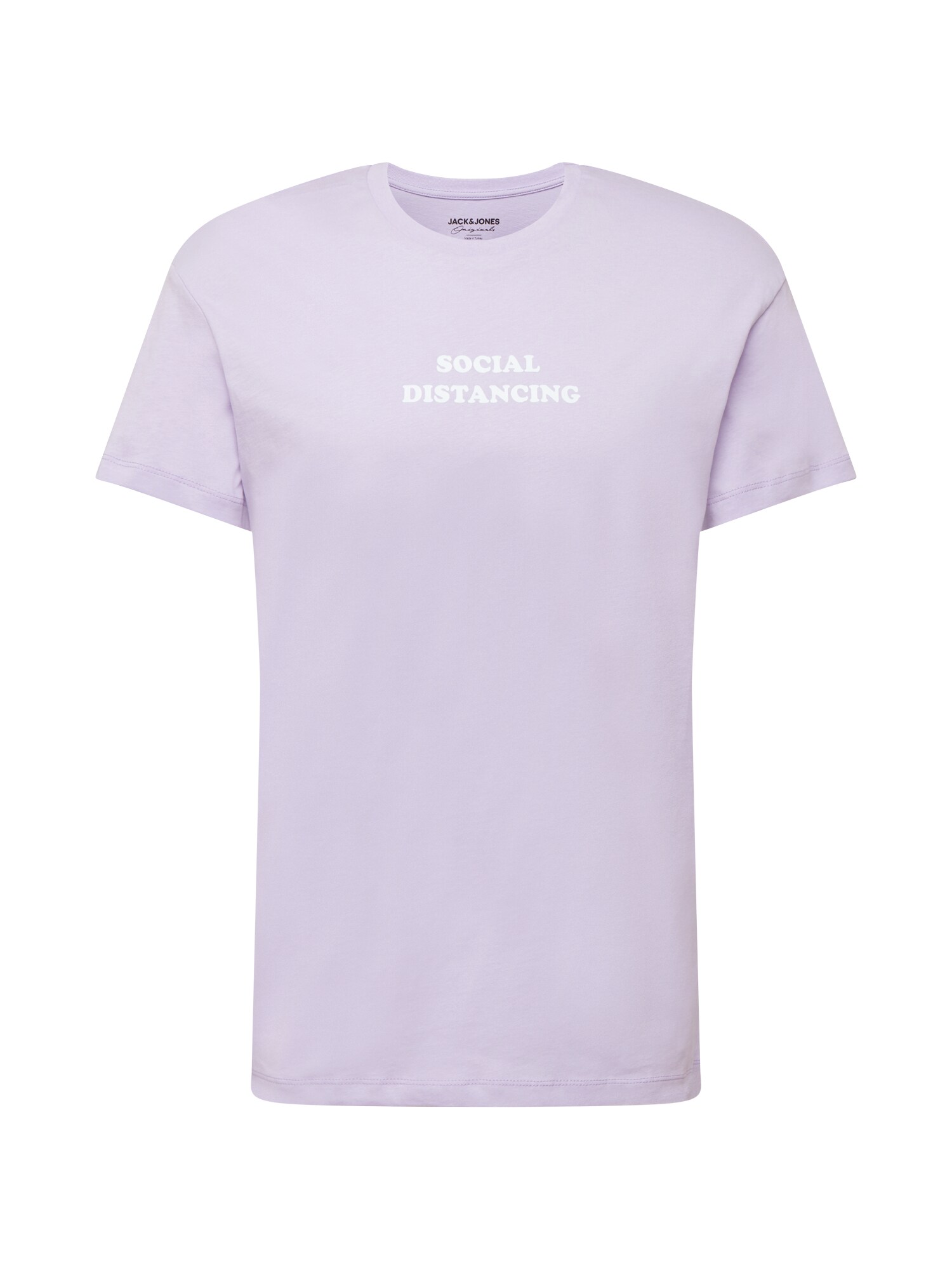 JACK & JONES Marškinėliai 'JORKeep'  balta / pastelinė violetinė