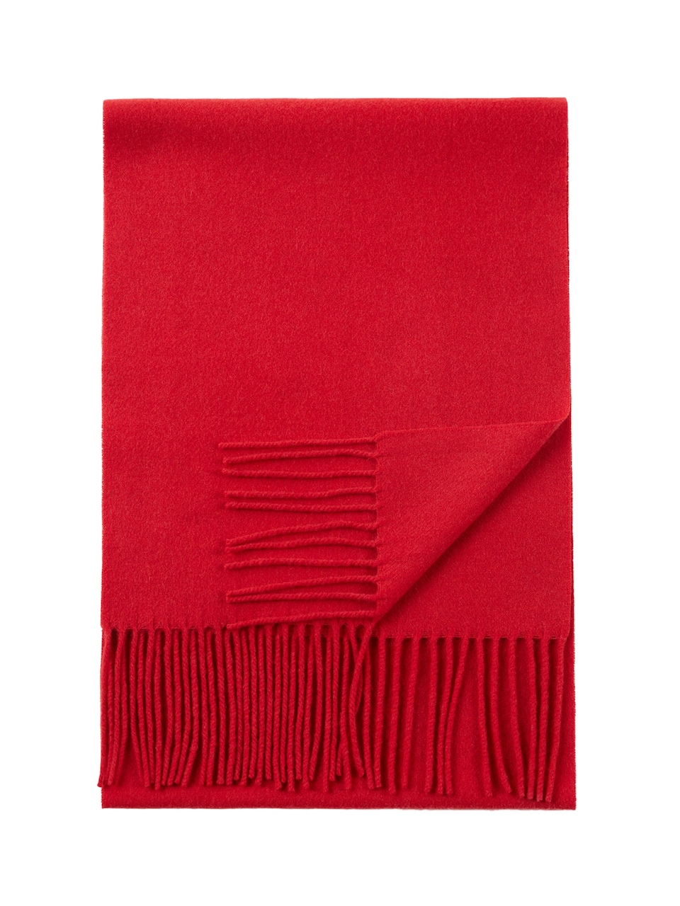 Halsduk 'Unisex Cashmere Fringed Scarf'