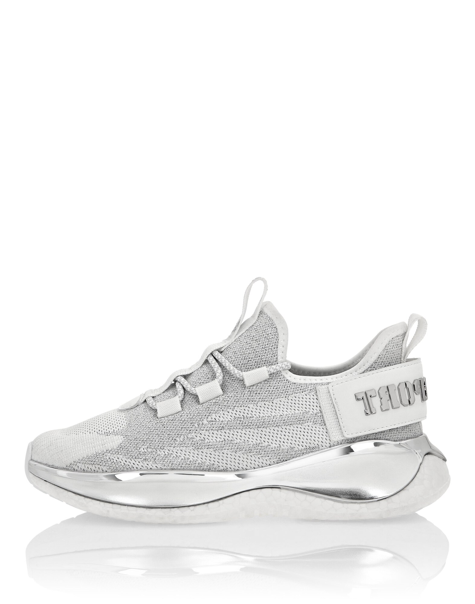 Plein Sport Zapatillas deportivas bajas 'The Iron Tiger Gen.x.02'  gris claro / plata / blanco