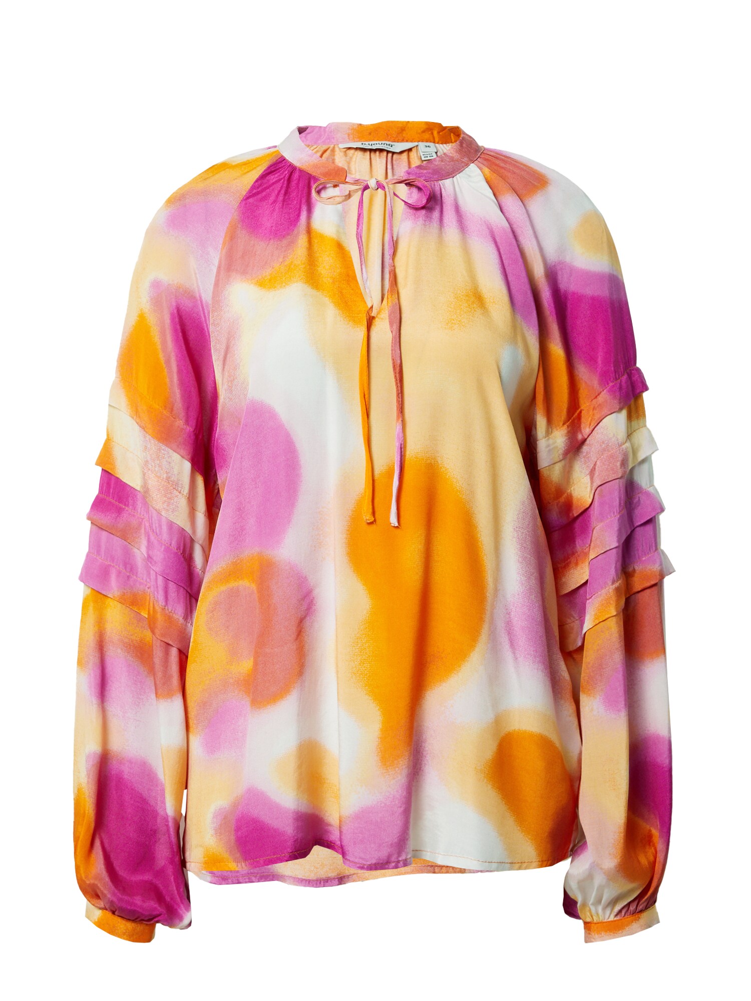 b.young Blusa 'IMALA'  laranja / rosa / branco