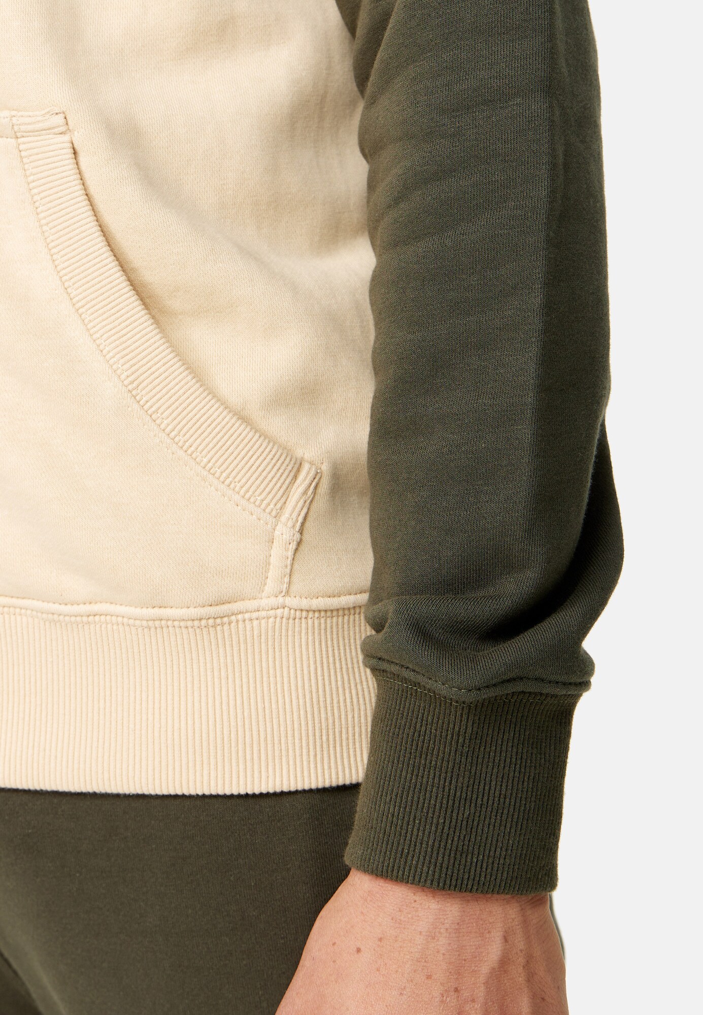 LONSDALE Jogging ruhák ' STRETTON '  krém / olíva termék 2. képe