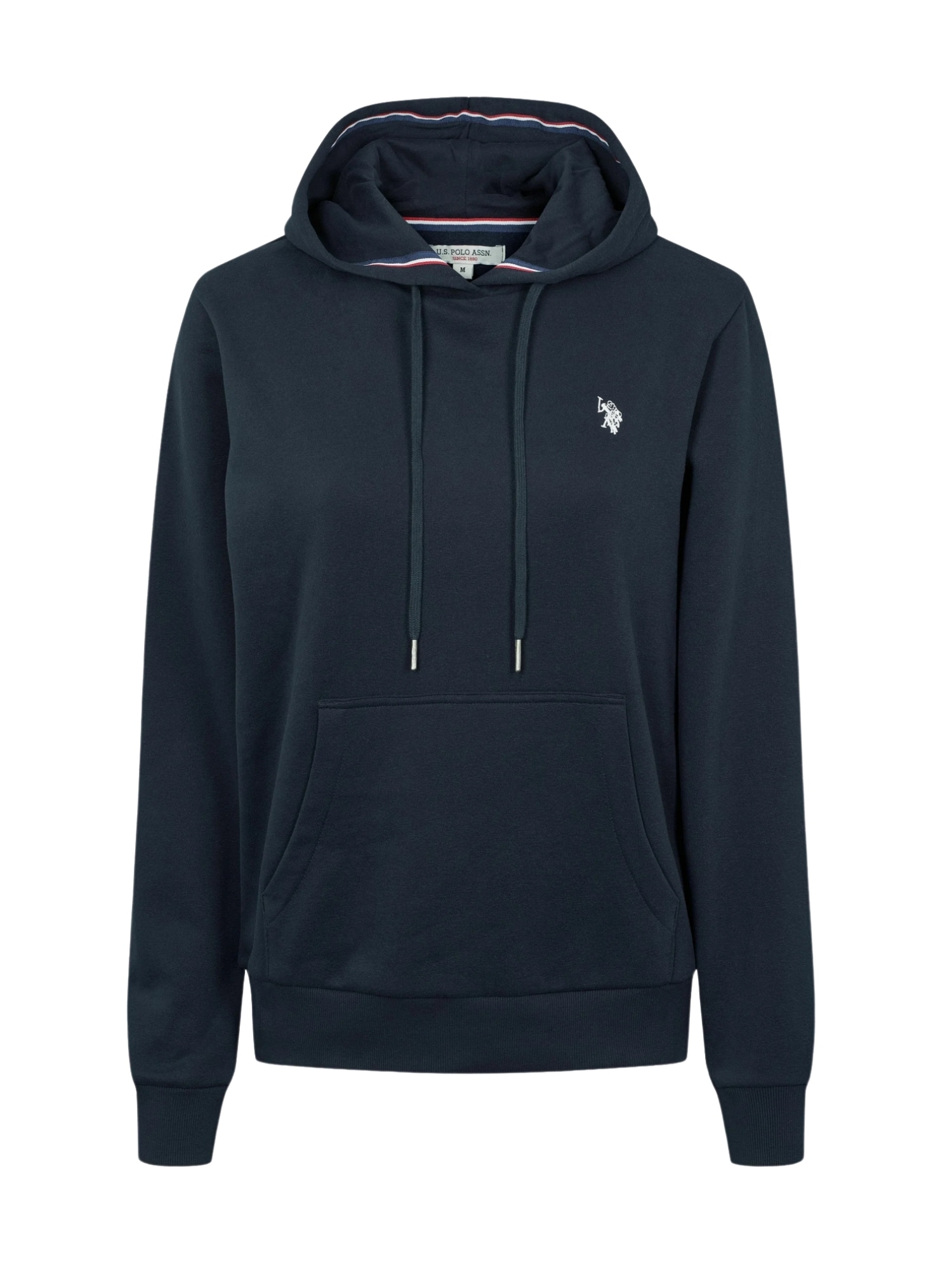 U.S. POLO ASSN. Bluză de molton UWAba safir / alb