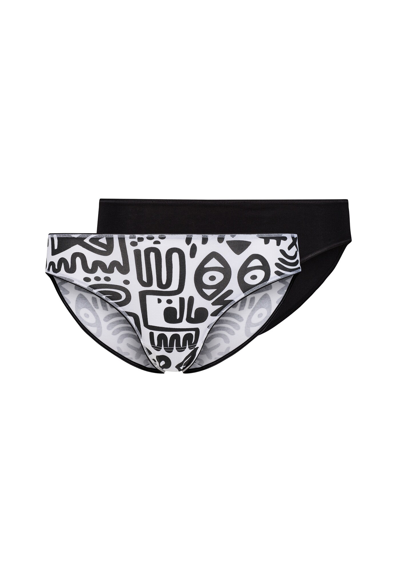 Skiny Slip crna / bijela