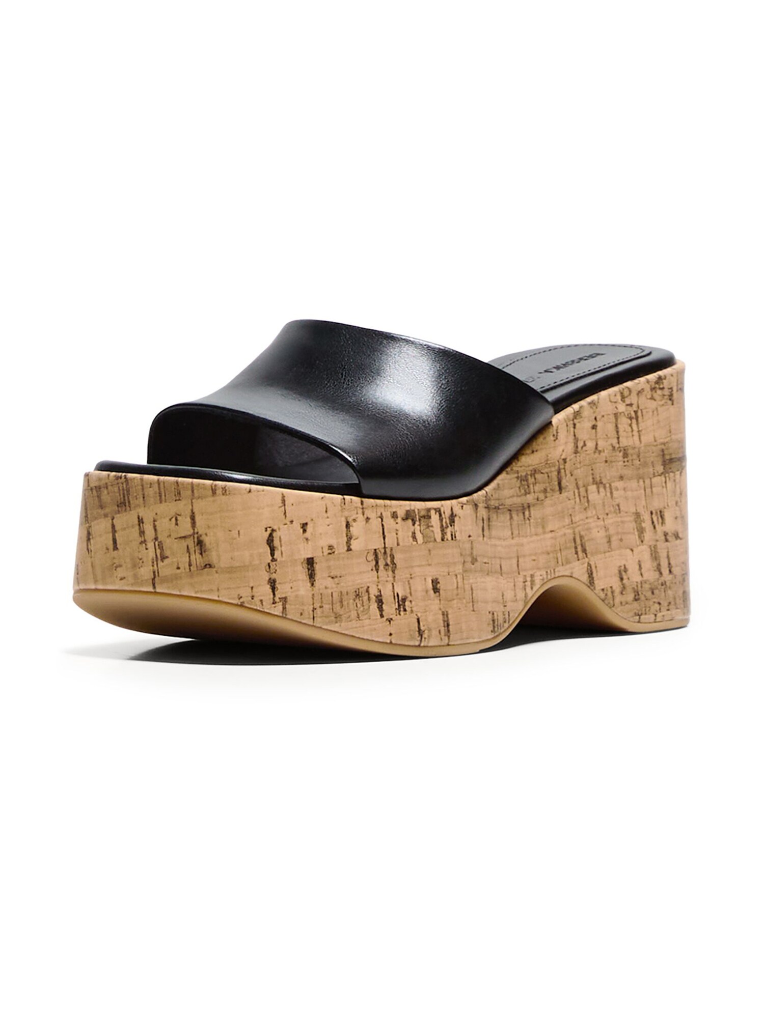 Bershka Saboți  negru