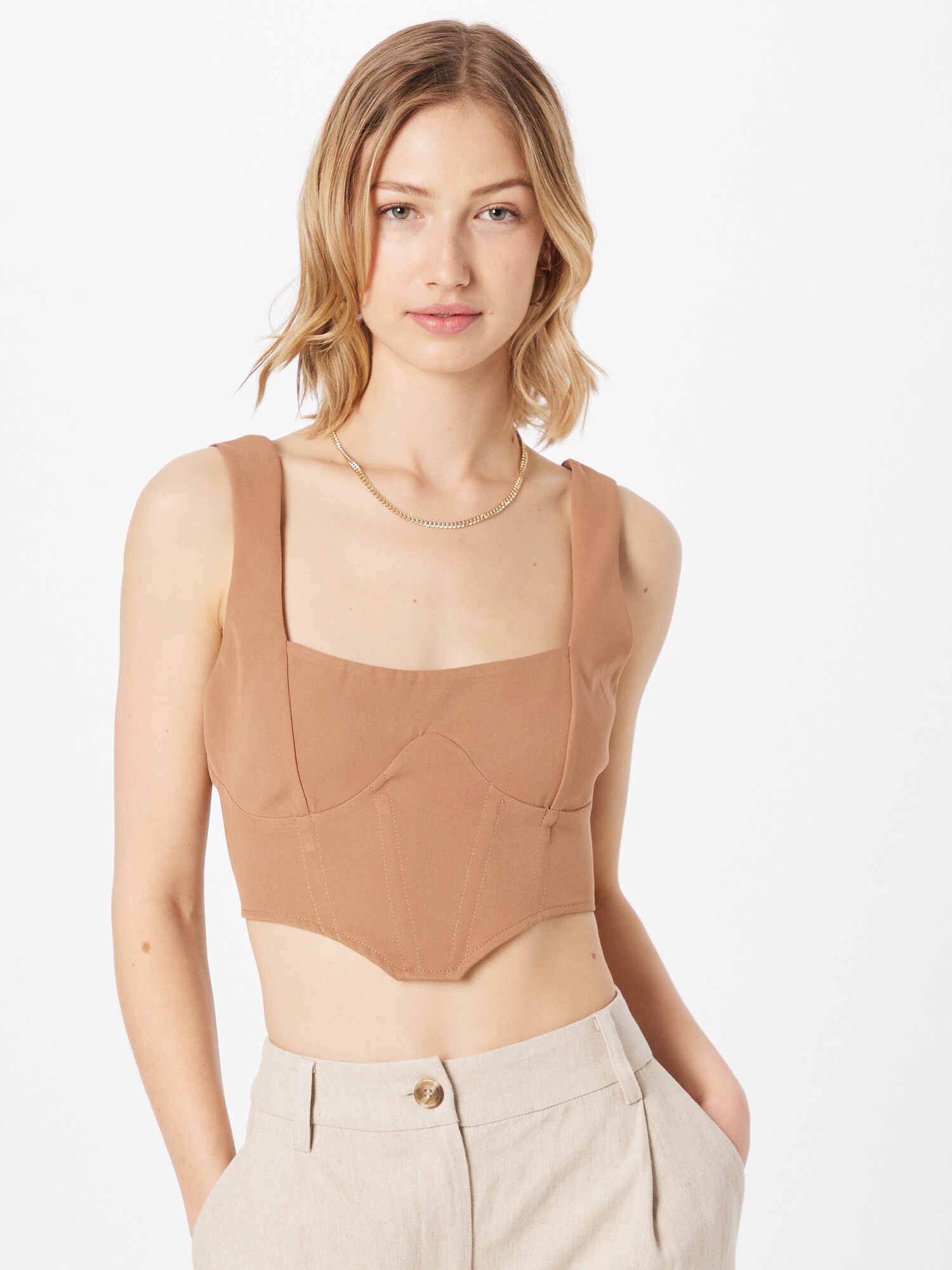 Nasty Gal Top  teveszín termék 2. képe