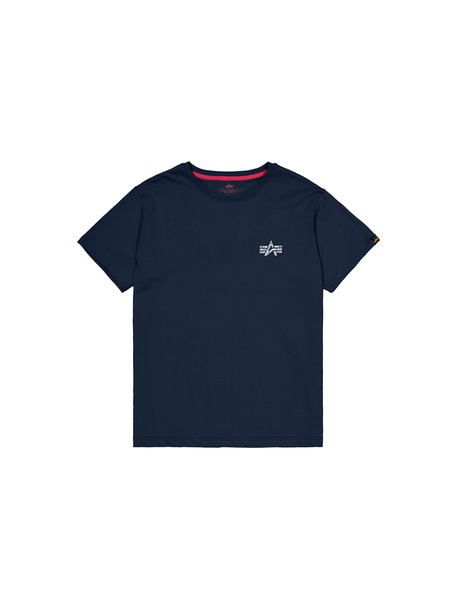 ALPHA INDUSTRIES Póló  tengerészkék / piros / fehér akciós termékkép 1
