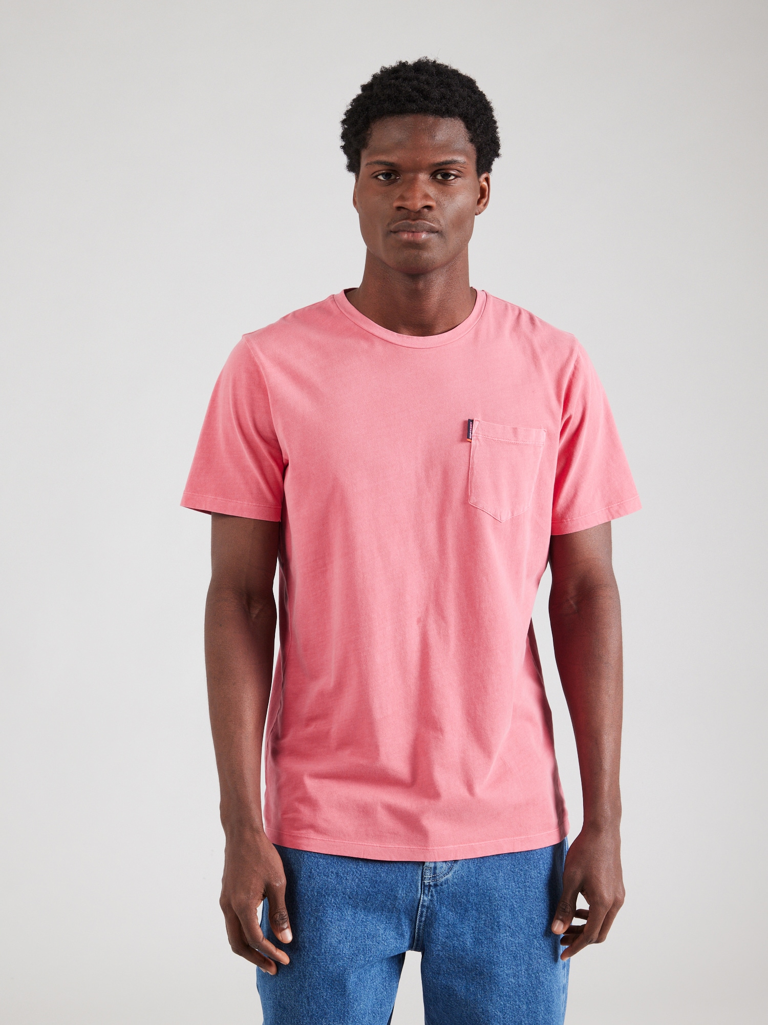 Superdry Póló 'Essential'  pasztellpiros termék 2. képe