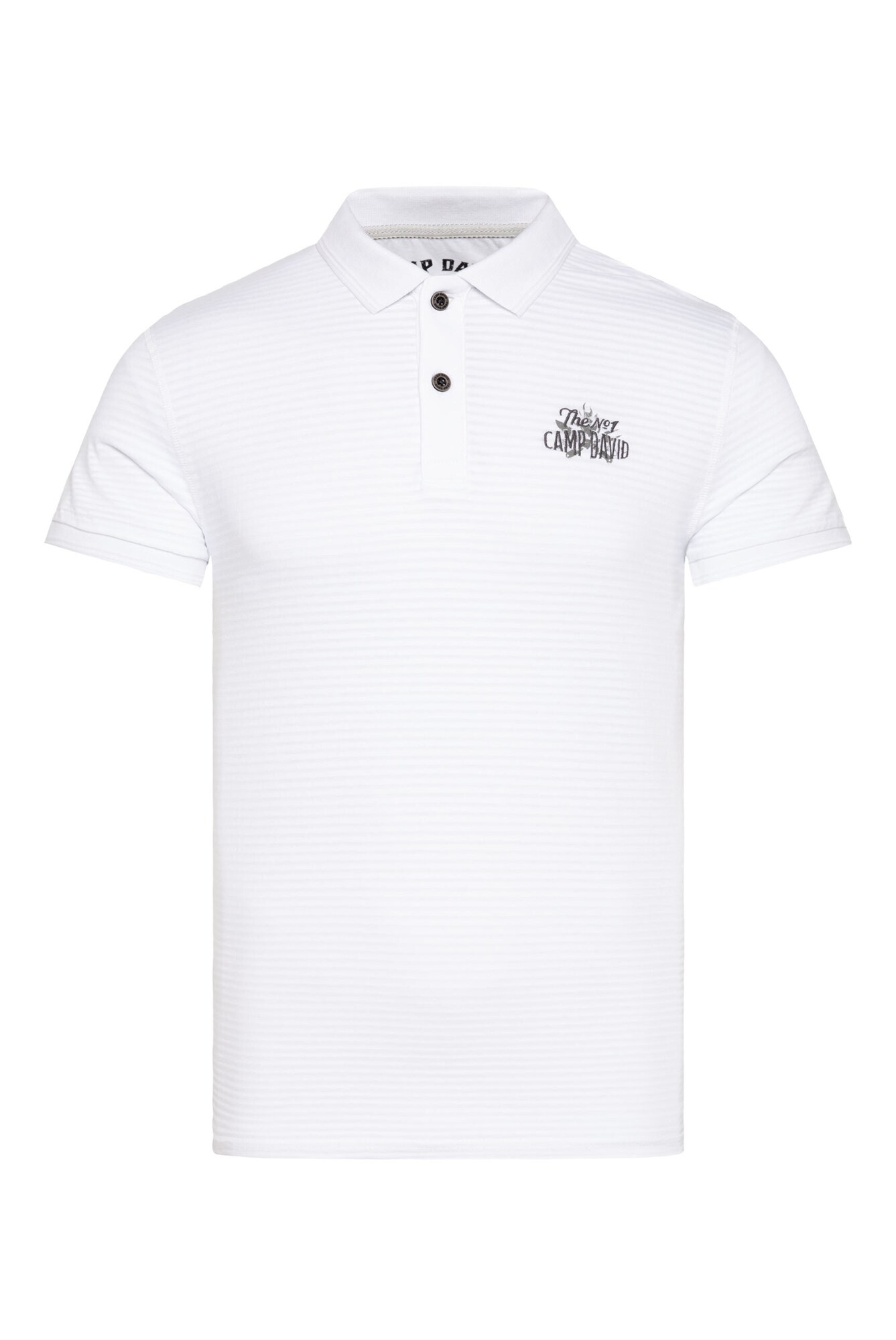 Thumbnail - Polo mit Streifen und Backprint