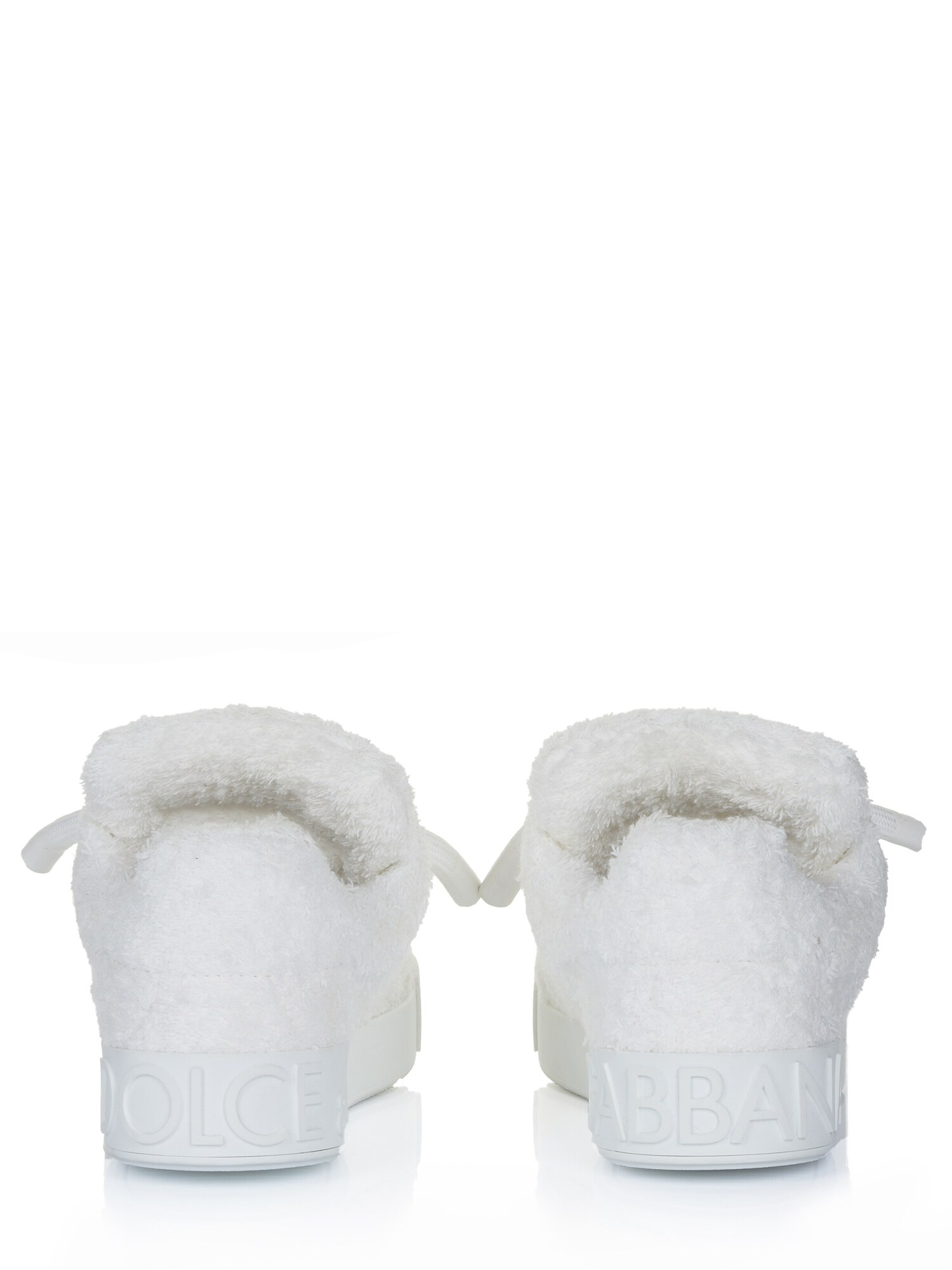 DOLCE & GABBANA Zapatillas deportivas bajas 'Dolce & Gabbana Portofino Sneaker beige'  blanco – imagen 4