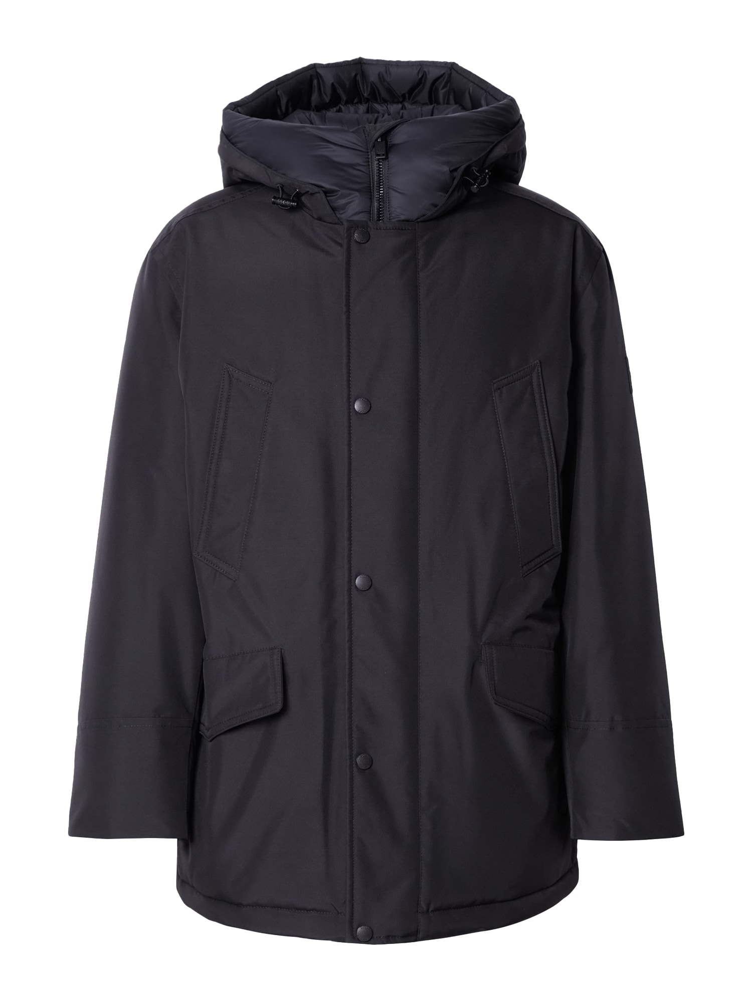 BOSS Parka de iarnă Osiass1  albastru noapte